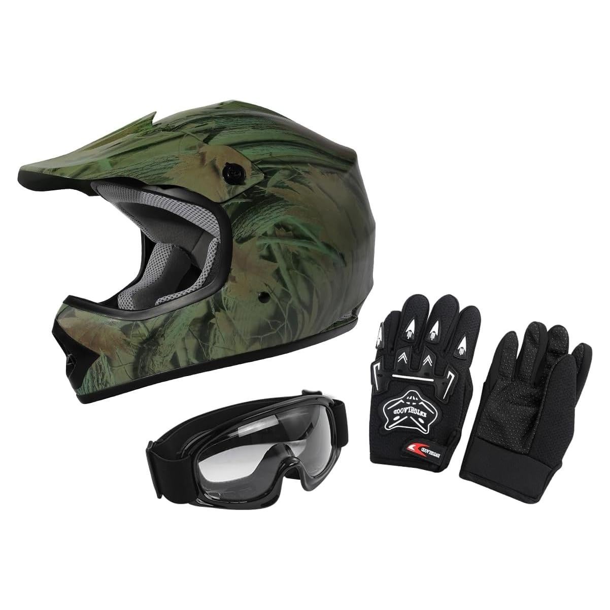 Casco Motocross XFMT XF-240-002 Grande Hoja de Arce