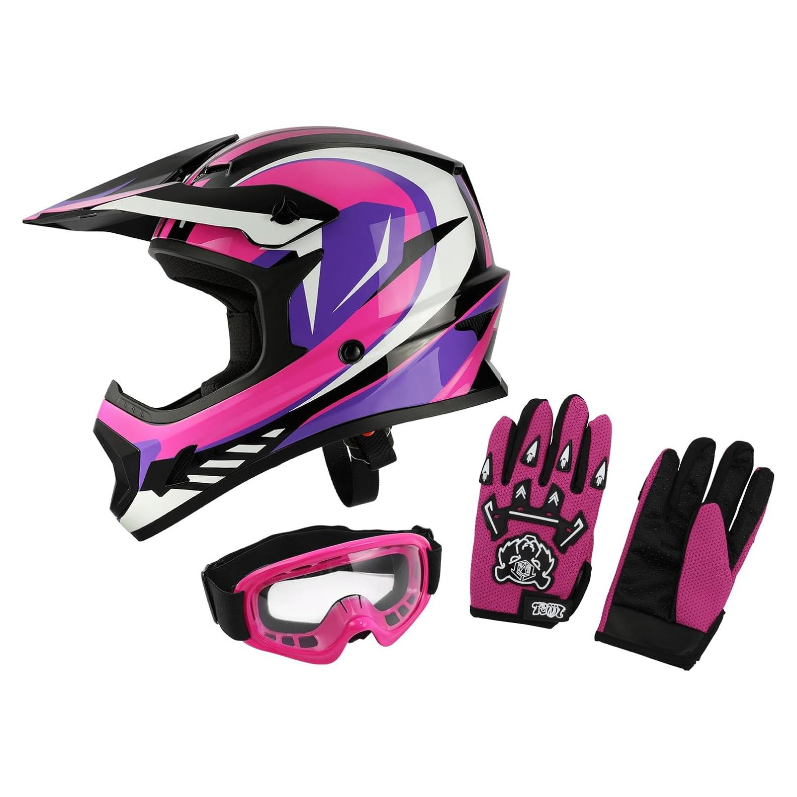 Casco Motocross Infantil XFMT Rojo Pequeño