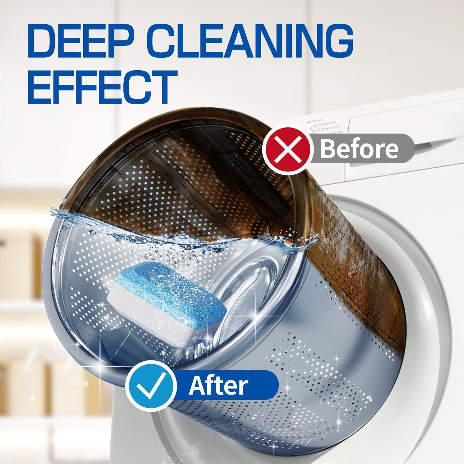 Limpiador de Lavadora CLEARALIF 12 Tabletas - Suministro 1 Año