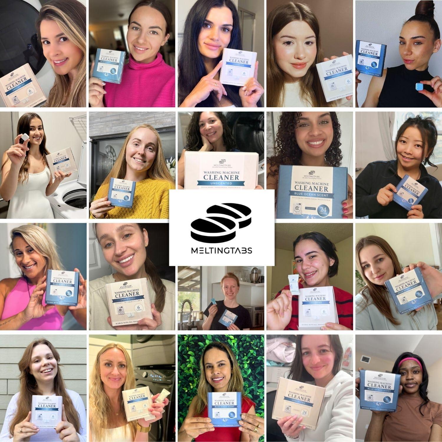 Tabletas Limpiadoras de Lavadora MELTINGTABS - Paquete de 6