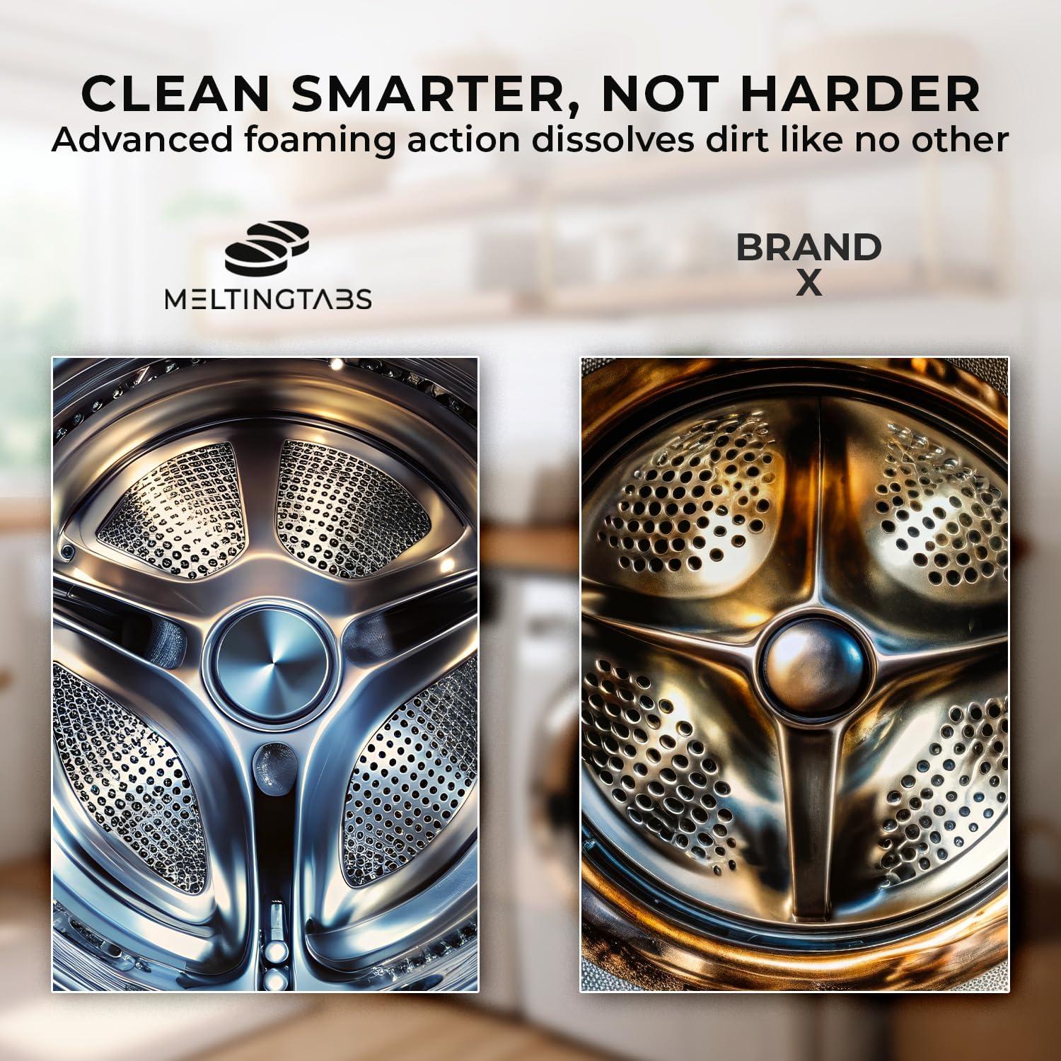 Tabletas Limpiadoras de Lavadora MELTINGTABS - Paquete de 6