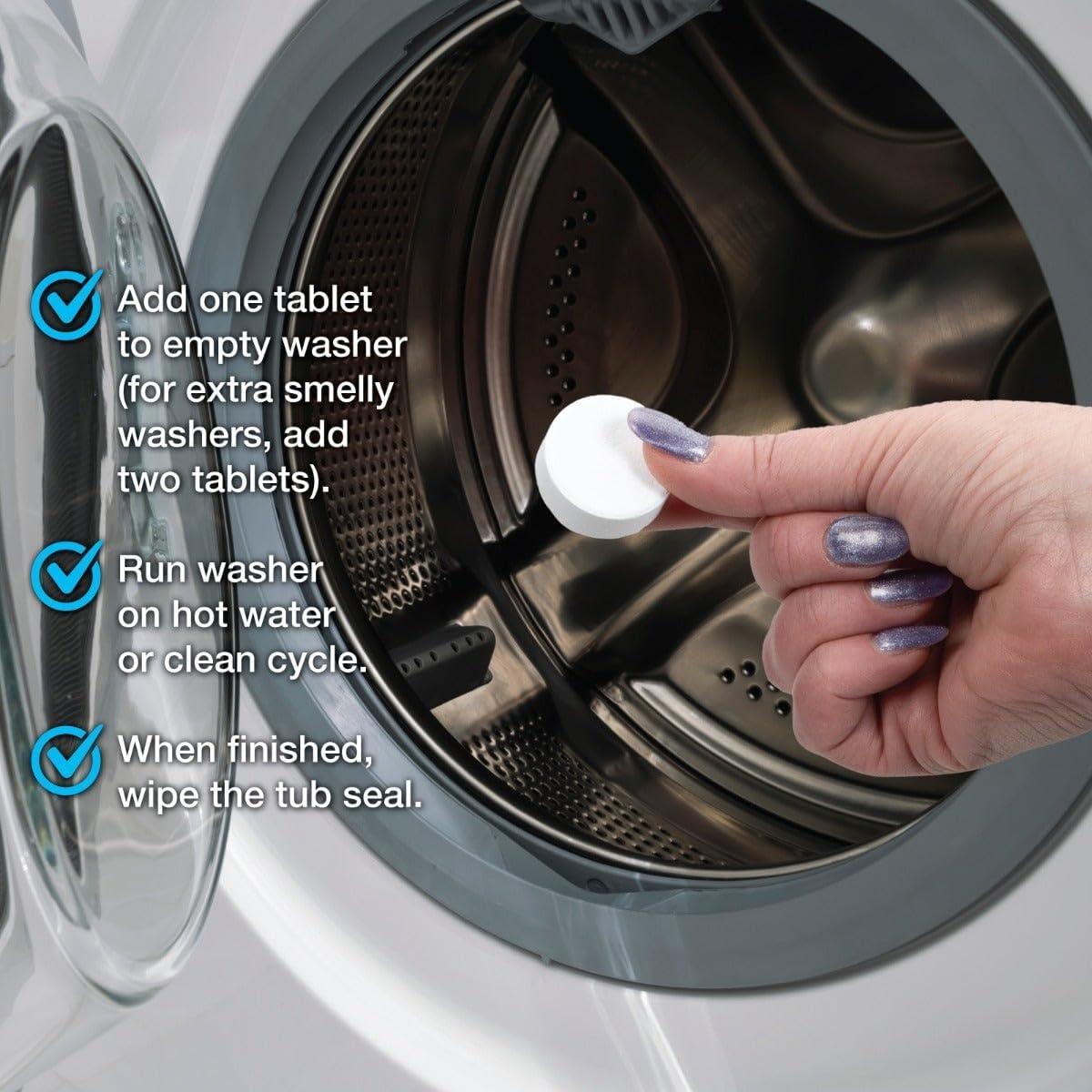 Tabletas Limpiadoras Ginger Lily Farms para Lavadoras HE - 50 Unidades