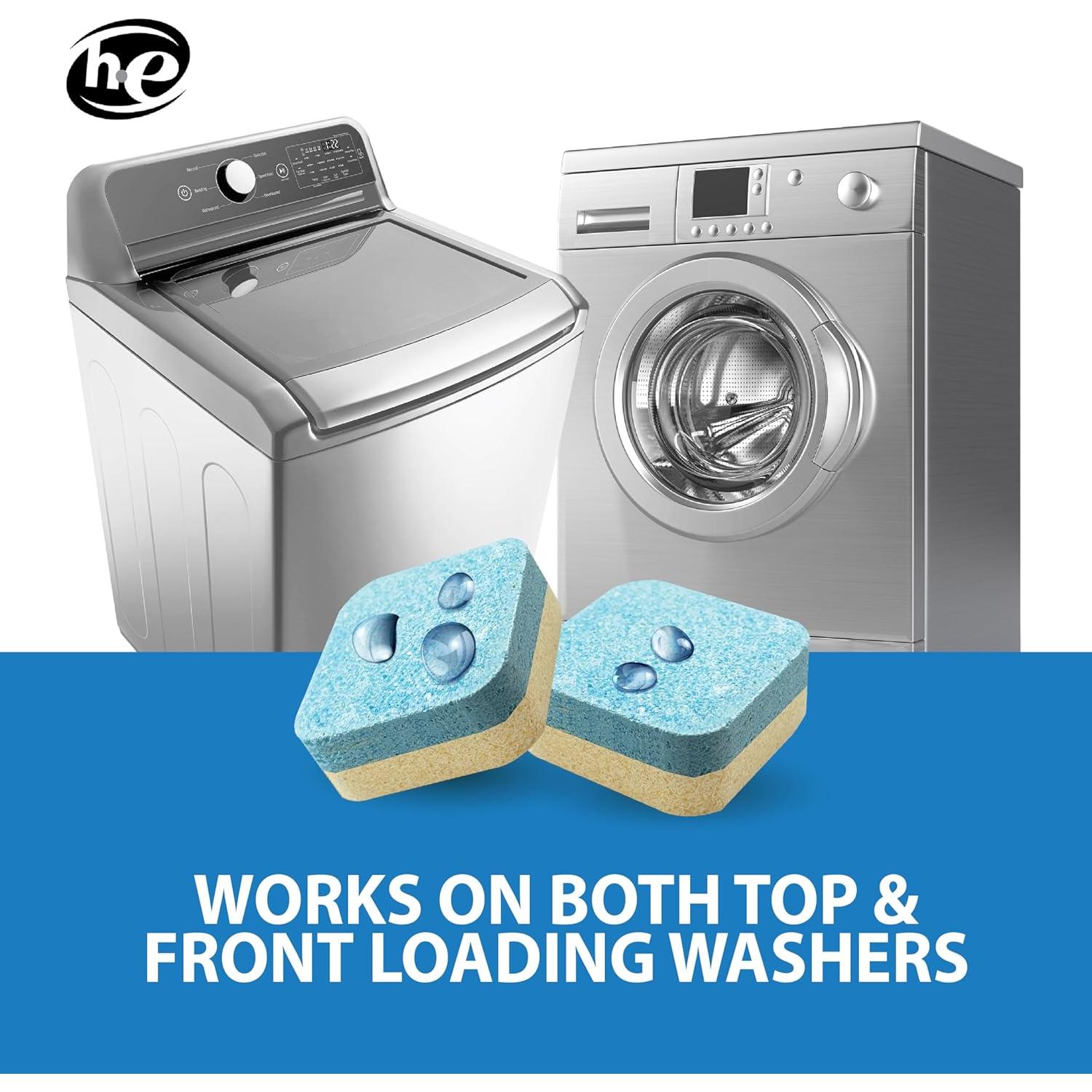 Limpiador de Lavadora Sani 360° - 12 Tabletas Enzimáticas