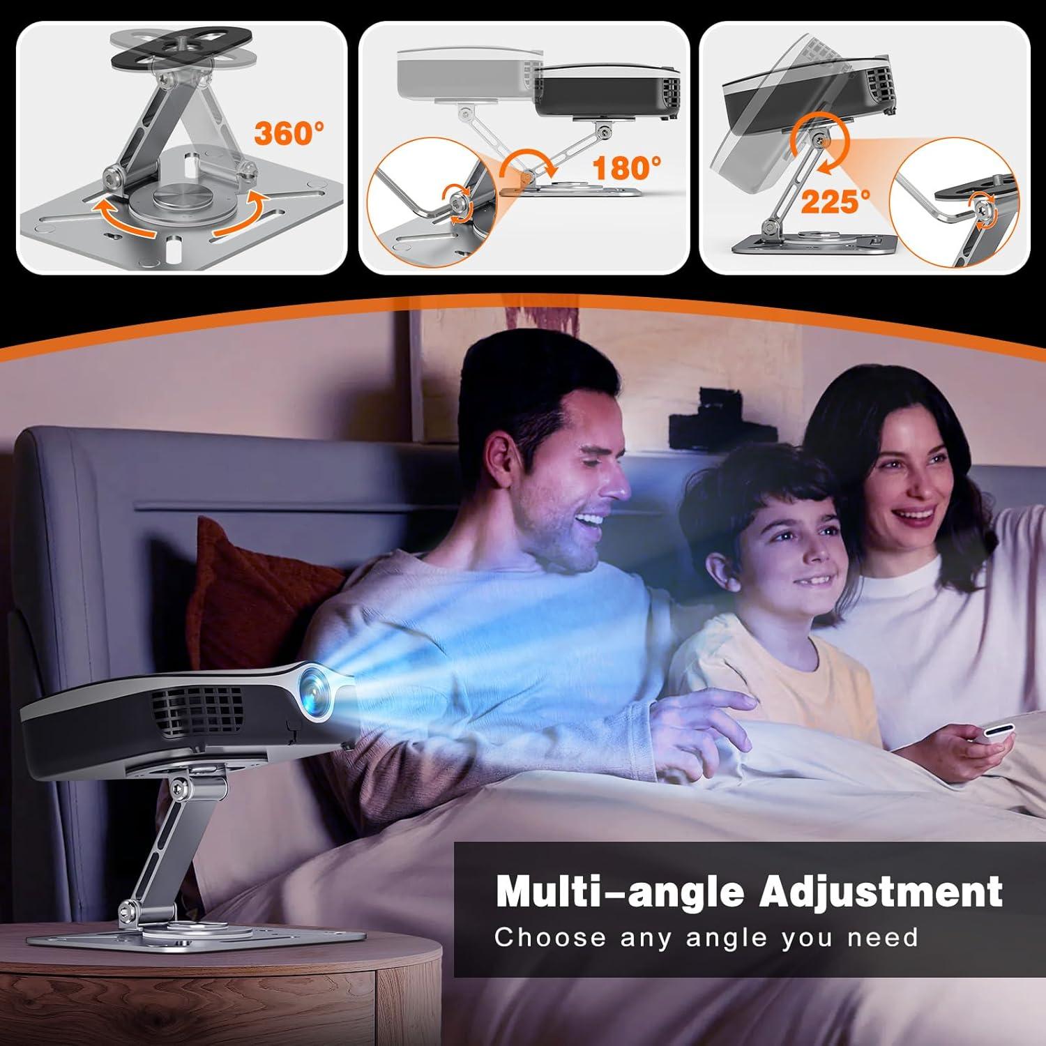 Soporte de Proyector BAISHUN Plegable 360° Ajustable 3kg