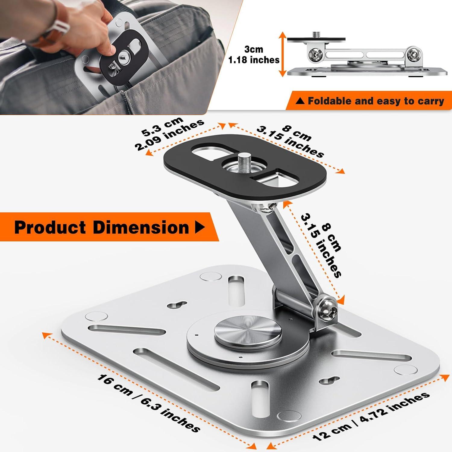 Soporte de Proyector BAISHUN Plegable 360° Ajustable 3kg