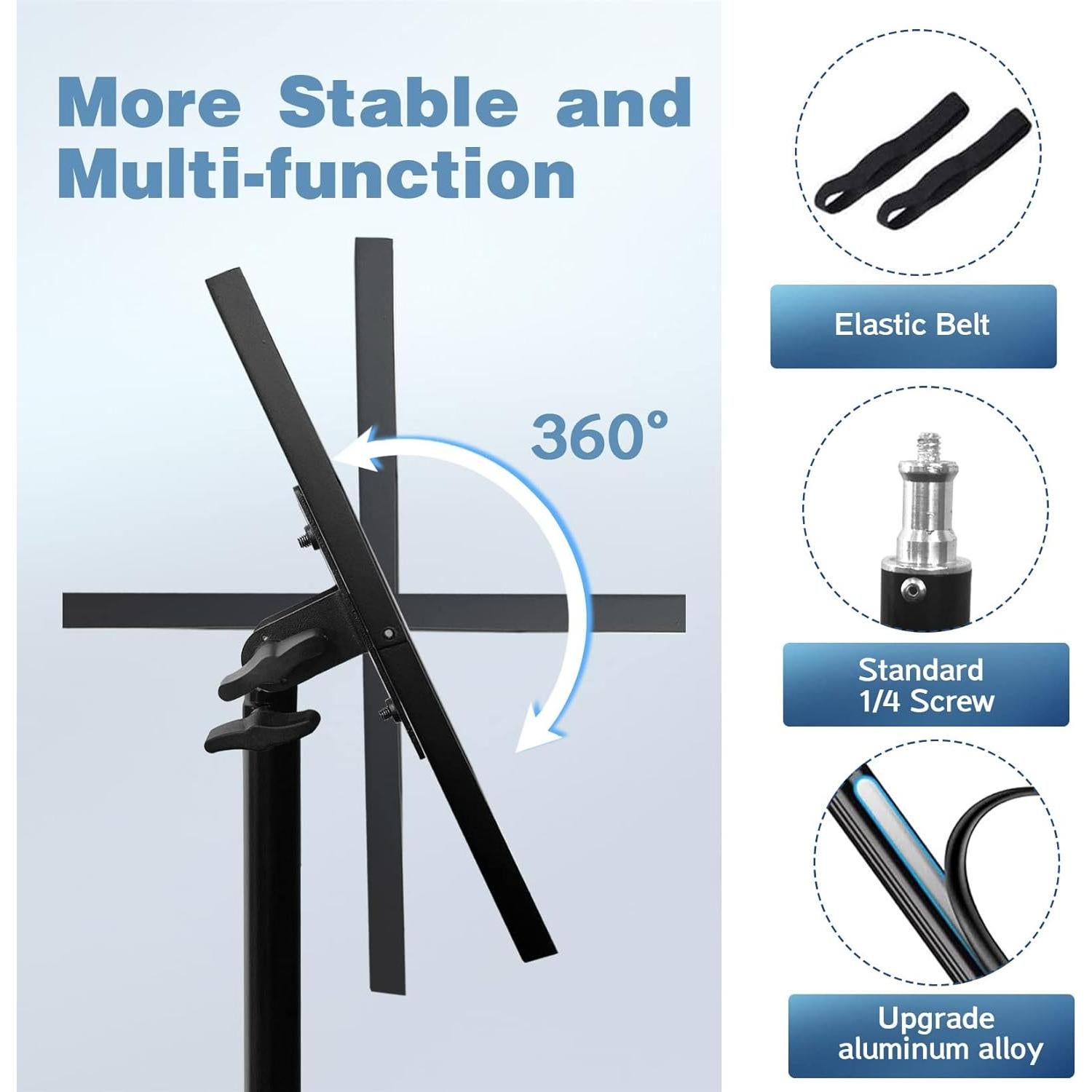 Soporte Trípode Ajustable REHOSEUP para Proyector y Laptop 15kg