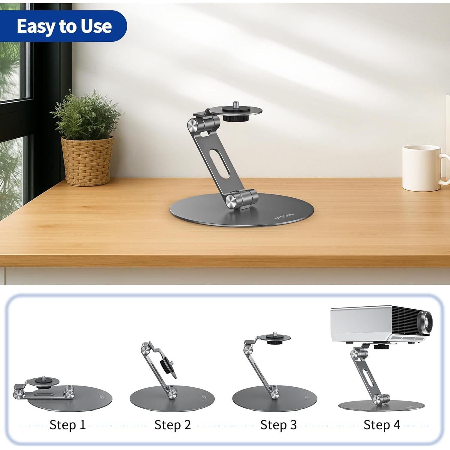 Soporte Plegable para Proyector BESIGN PS01 Ajustable 4kg