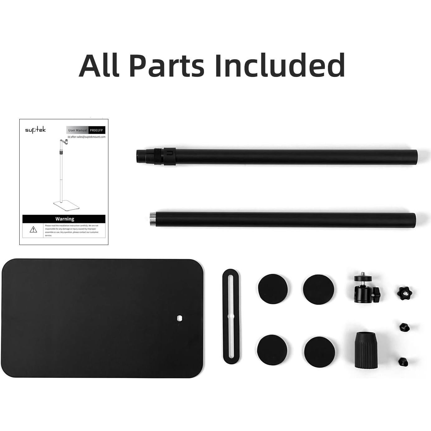 Soporte de Proyector Suptek PR001FP Ajustable 360° Negro