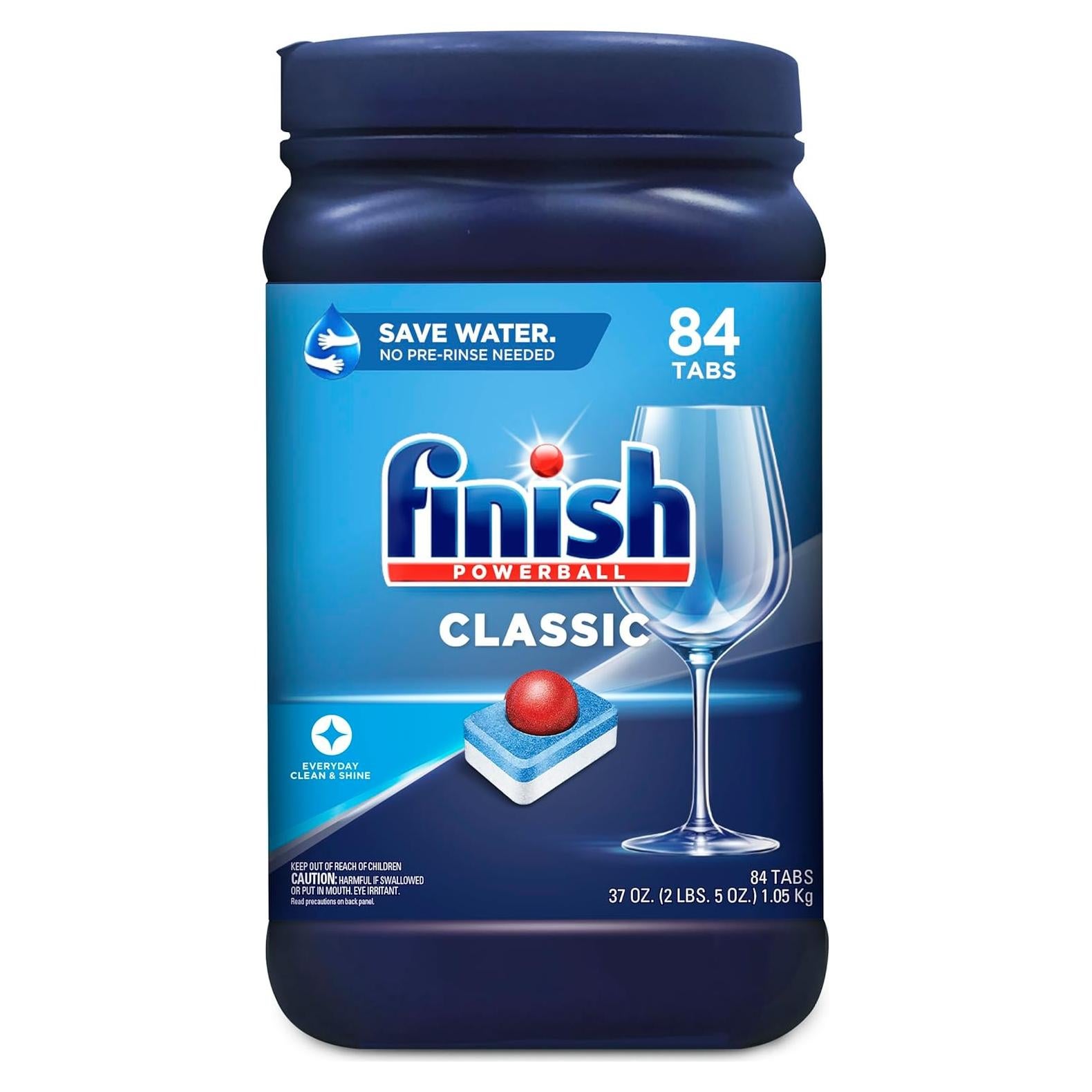 Detergente para Lavavajillas Finish Clásico 84 Tabletas 1.7kg