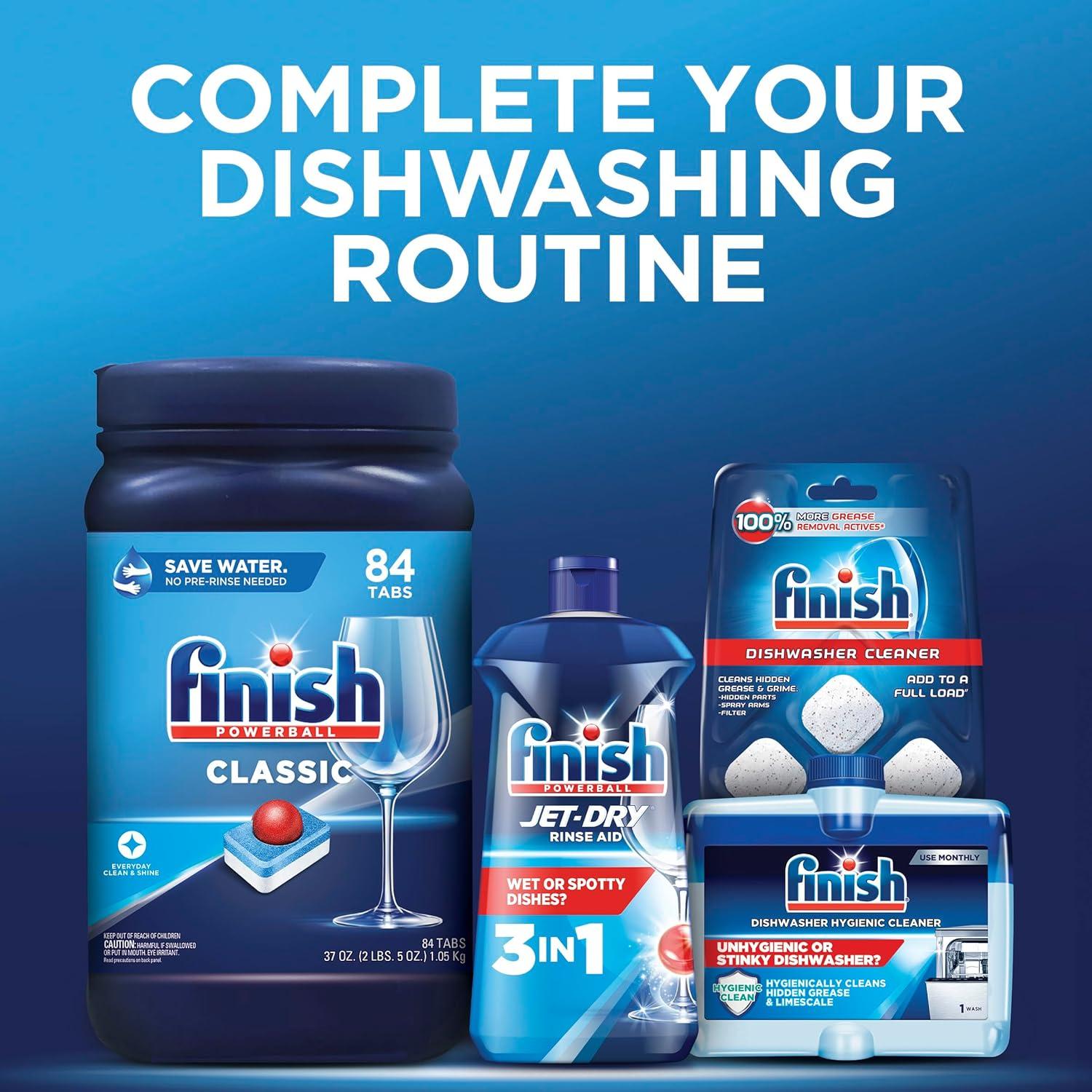 Detergente para Lavavajillas Finish Clásico 84 Tabletas 1.7kg