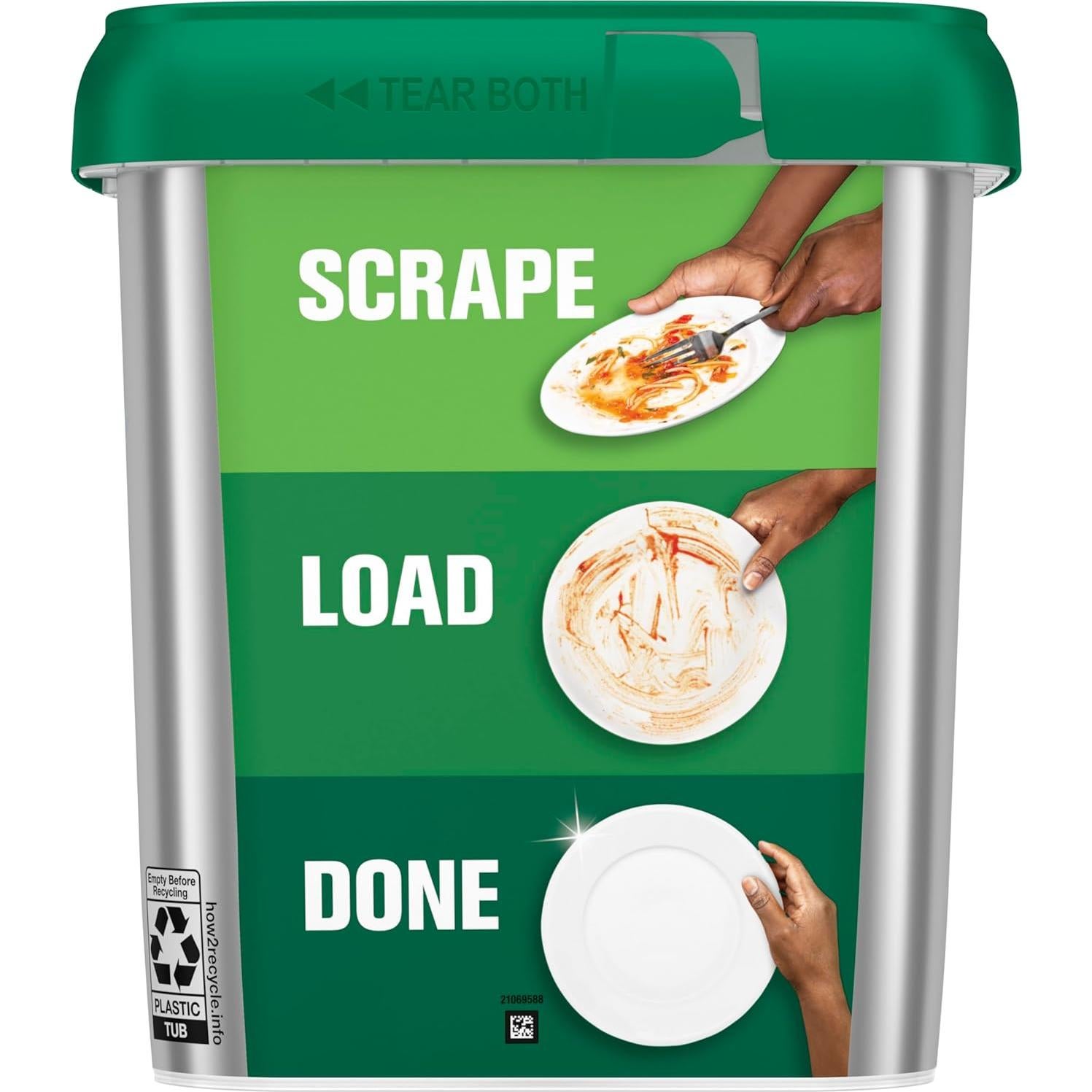 Cápsulas de Lavavajillas Cascade Platinum Limón 59 Unidades