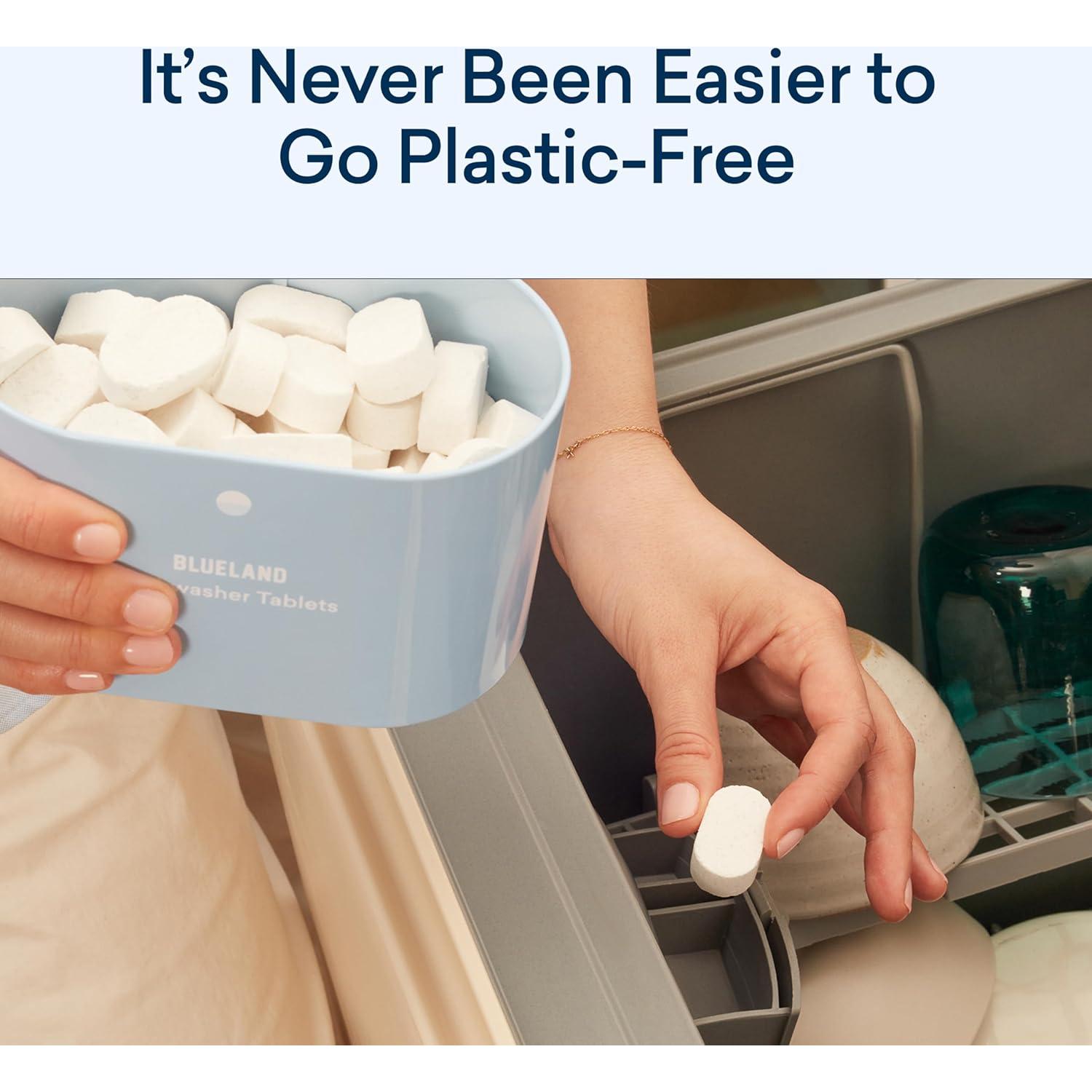 Tabletas de Detergente Ecológicas Blueland para Lavavajillas 60 Unidades