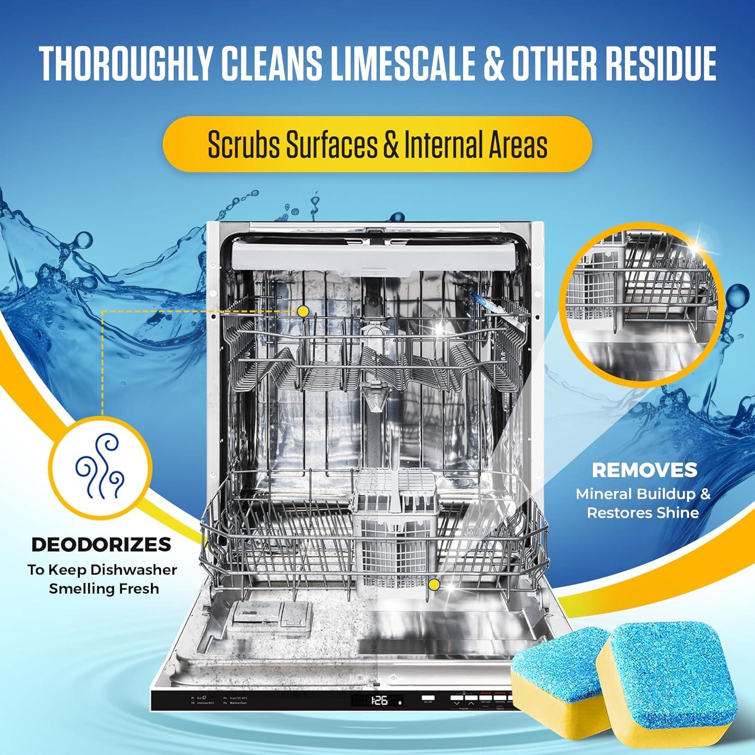 Tabletas Limpiadoras de Lavavajillas Bastion - 24 Unidades