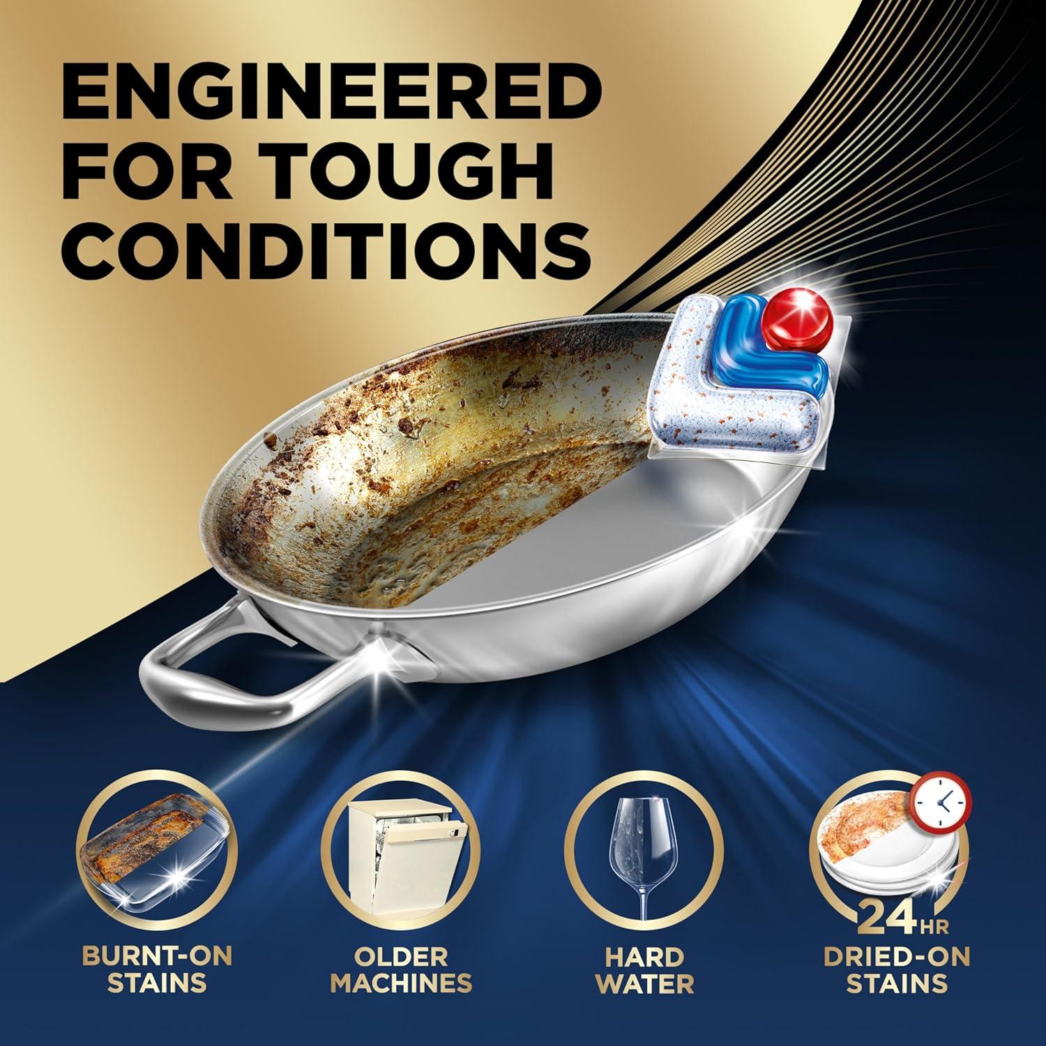 Finish Ultimate Pods para Lavavajillas 76 Unidades - Sin Enjuague