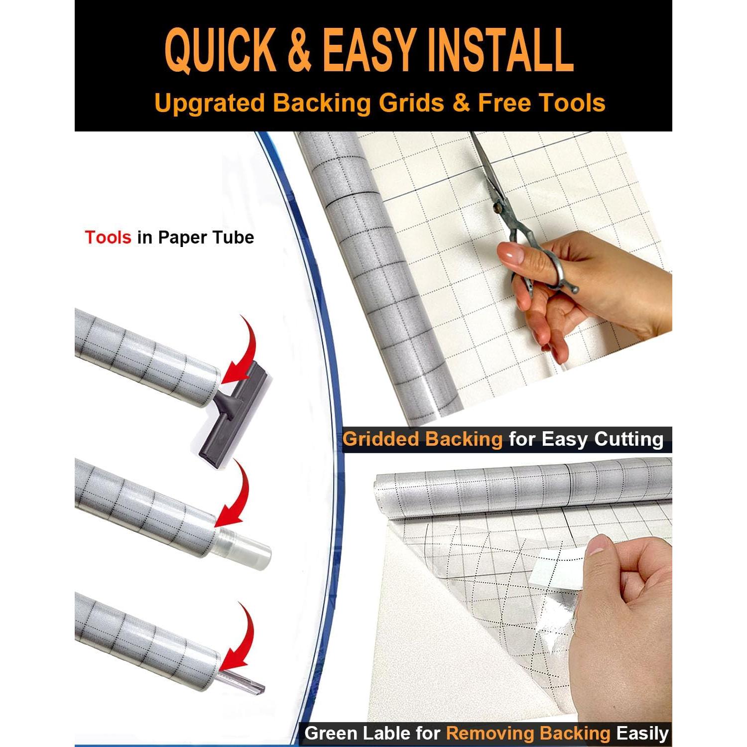 Película de Privacidad Dwersty 44.45x200 cm Vinilo Anti-UV