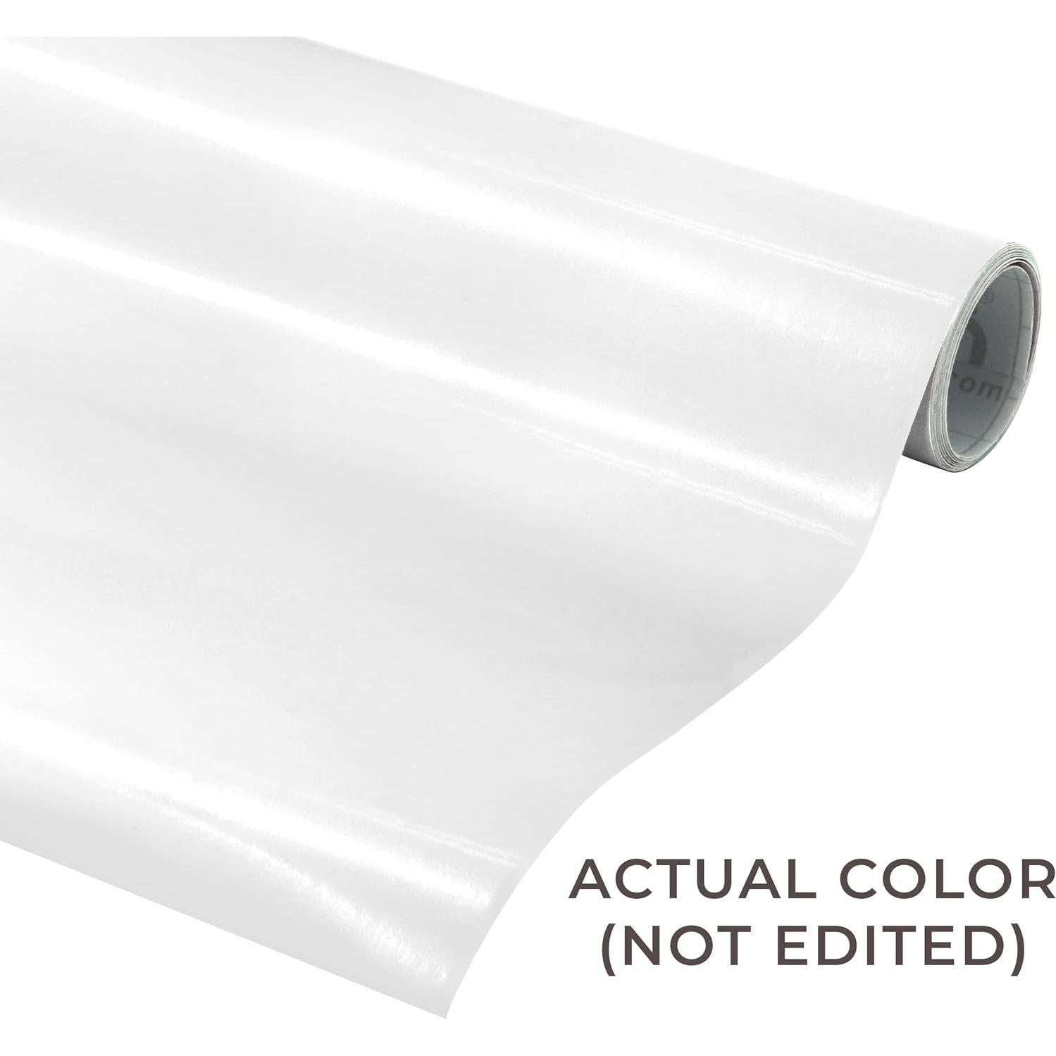 Vinilo Adhesivo Permanente VViViD Blanco Brillante 30 cm x 2.13 m