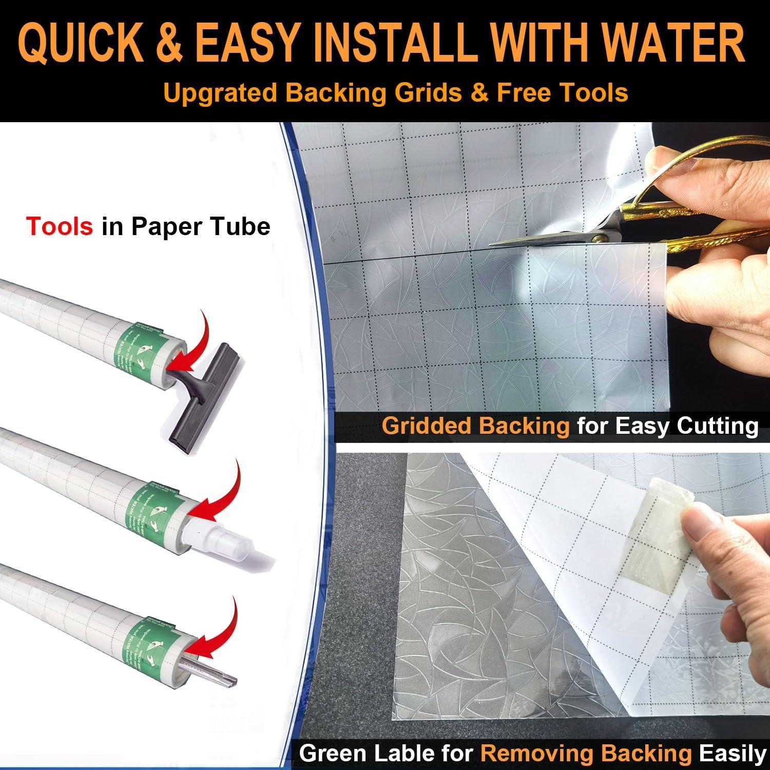 Película de Privacidad para Ventanas Dwersty Arcoíris 0.89 m²