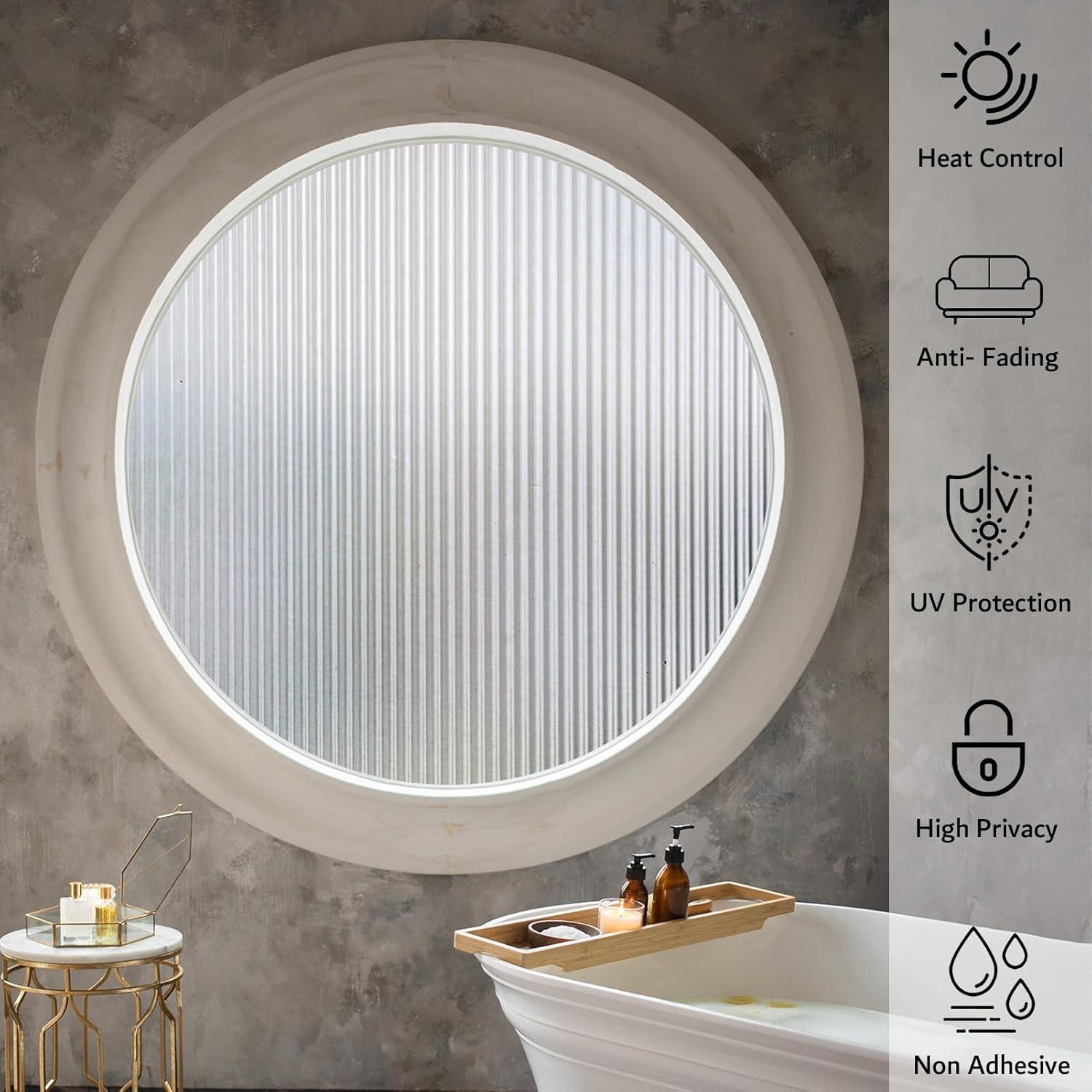 Película de Ventana Esmerilada VELIMAX 45x200 cm Sin Adhesivo