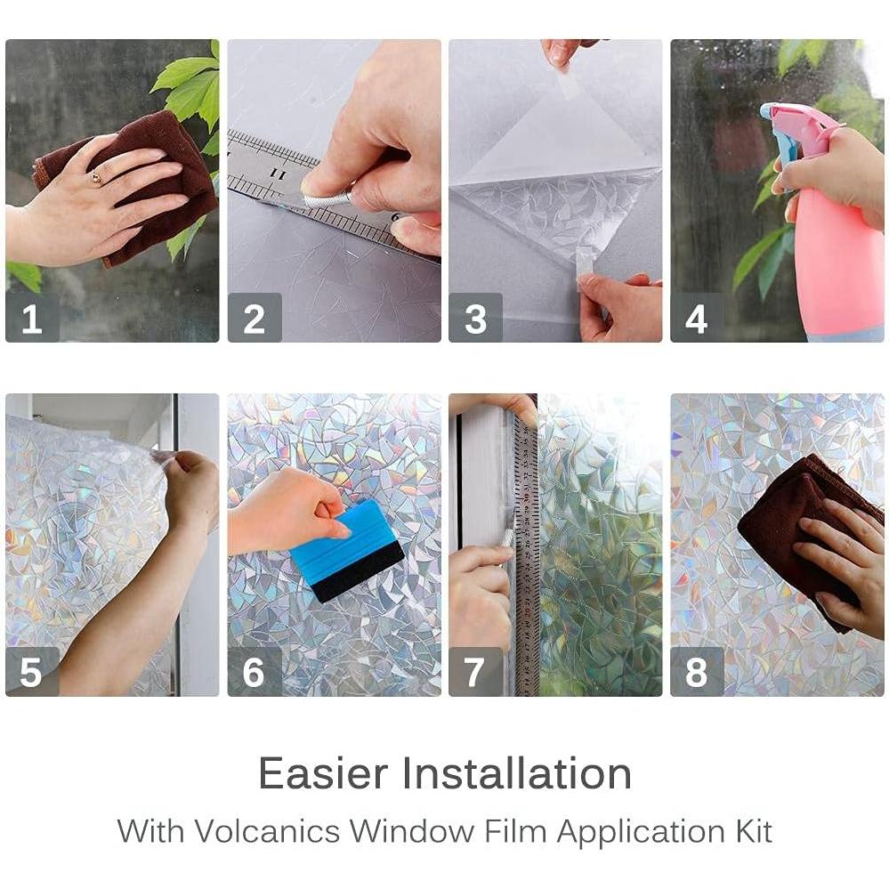 Película de Privacidad Volcanics 44.5x200 cm Anti UV Arcoíris