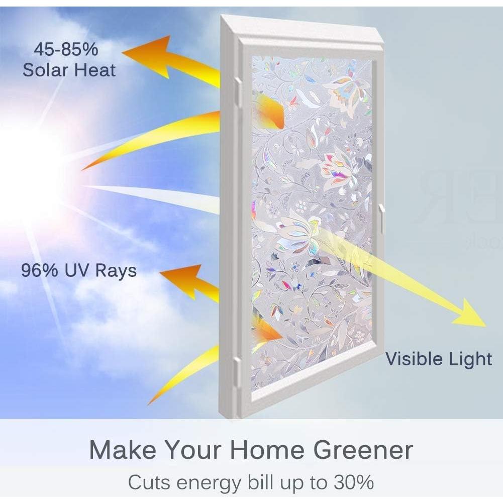 Película de Privacidad Volcanics 44.5x200 cm Vinilo Anti UV