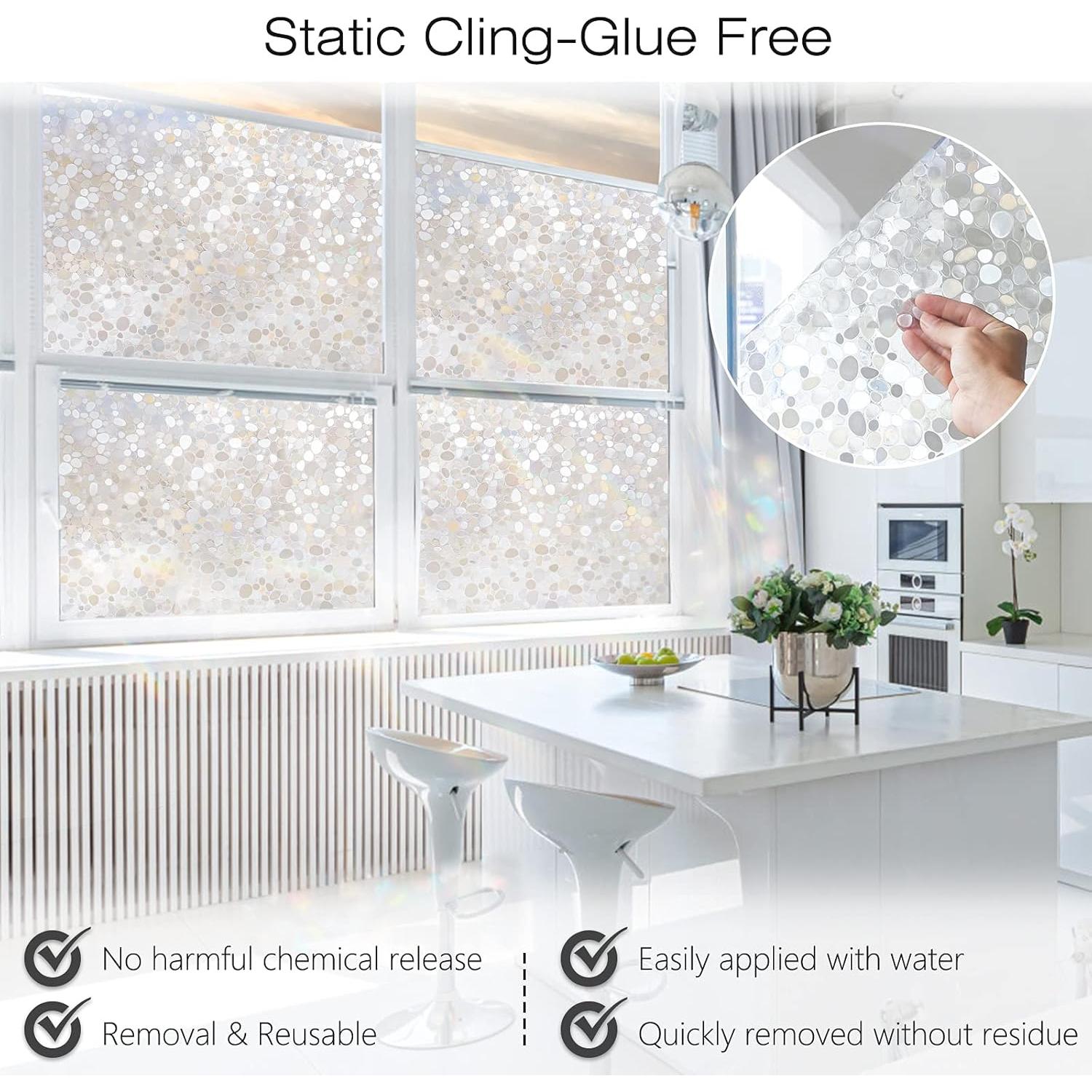 Película de Privacidad para Ventanas rabbitgoo 44.5x199.4cm UV