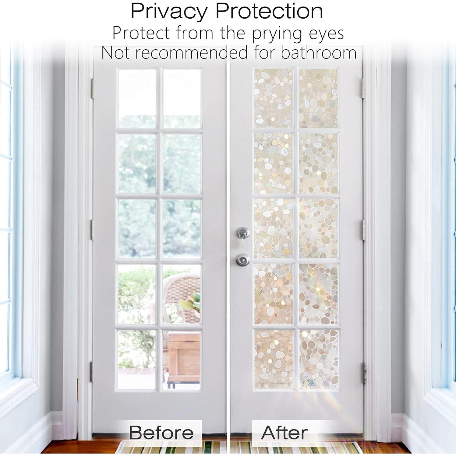 Película de Privacidad para Ventanas rabbitgoo 44.5x199.4cm UV