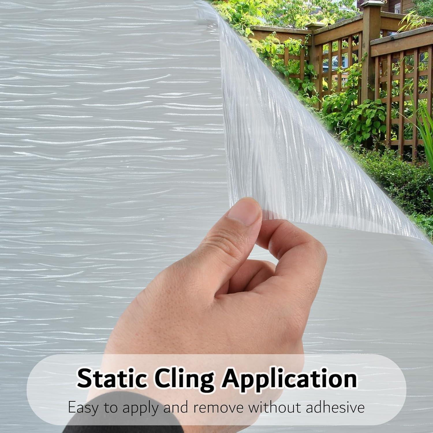 Película de Privacidad VELIMAX 45x200cm Anti UV Removible