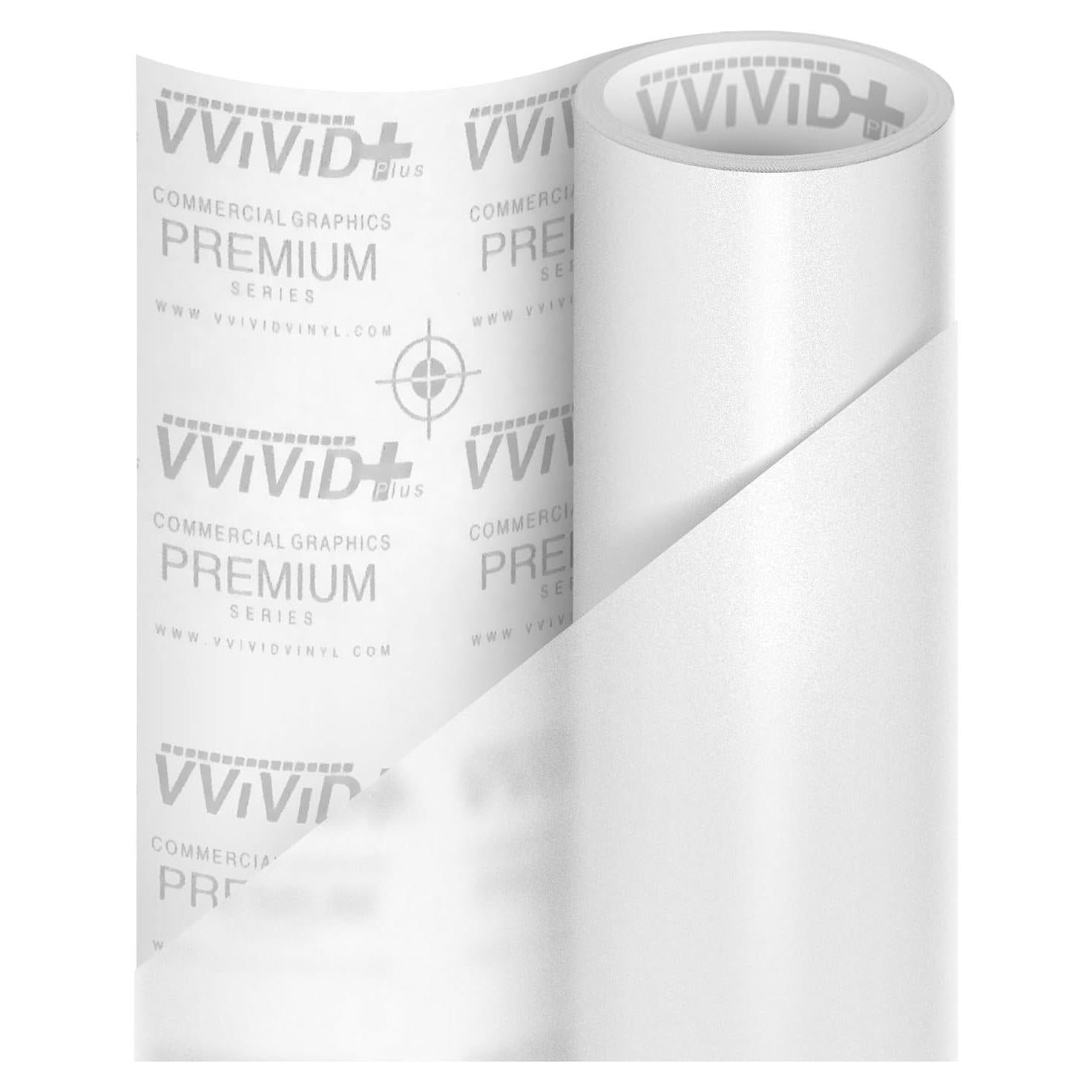 Frosted Matte Etched Adhesive Craft Window Vinyl Roll (12" x 48", Frosted White)