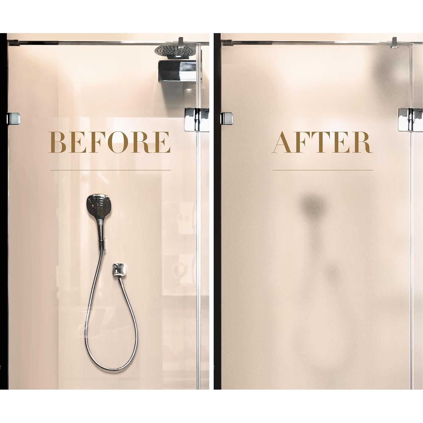 Frosted Matte Etched Adhesive Craft Window Vinyl Roll (12" x 48", Frosted White)