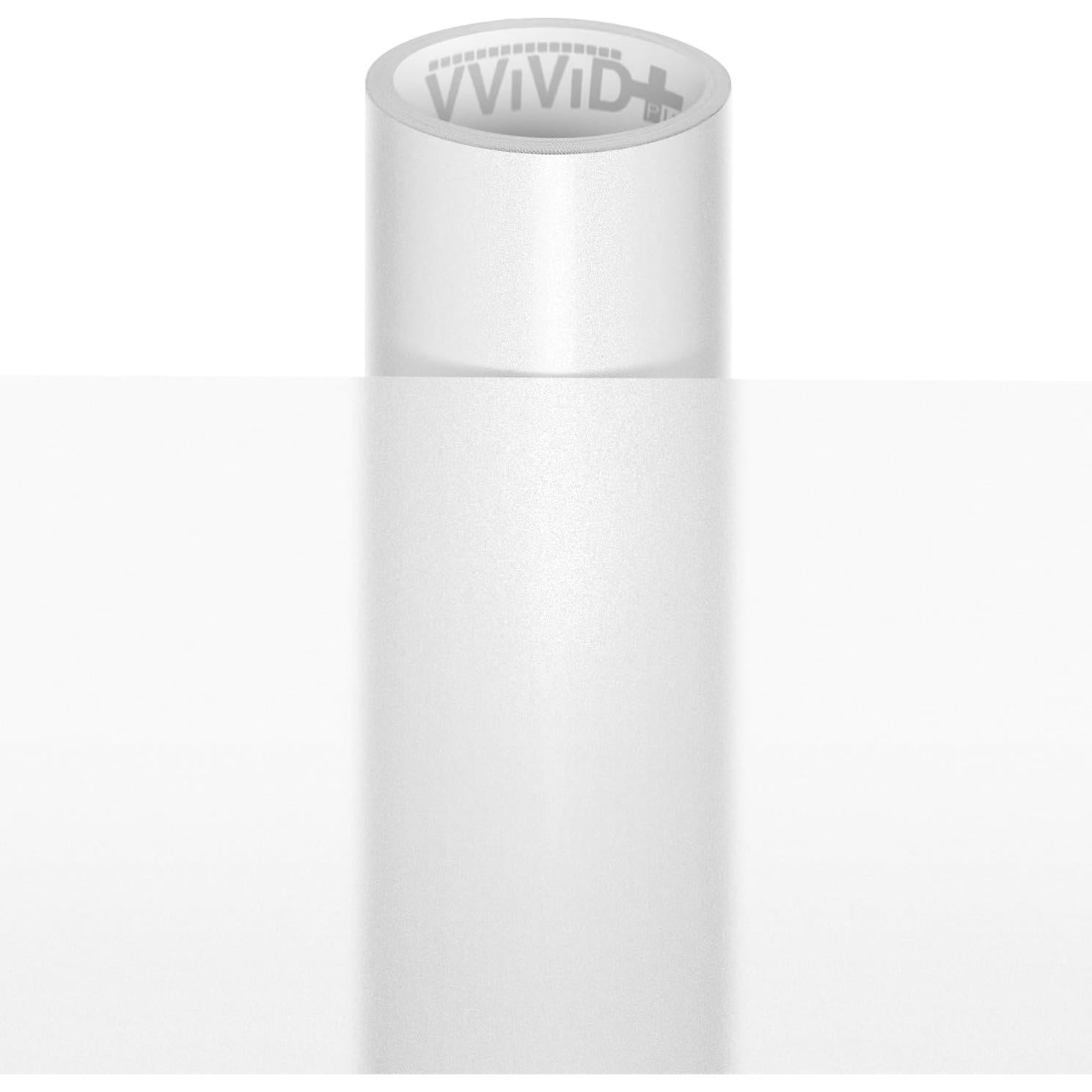 Frosted Matte Etched Adhesive Craft Window Vinyl Roll (12" x 48", Frosted White)