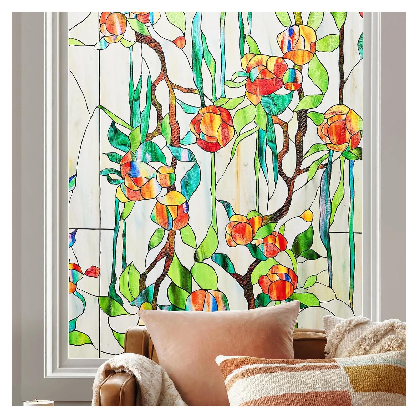 Película de Privacidad Kromapolis 3D Rosa 42.9x100cm Vinilo