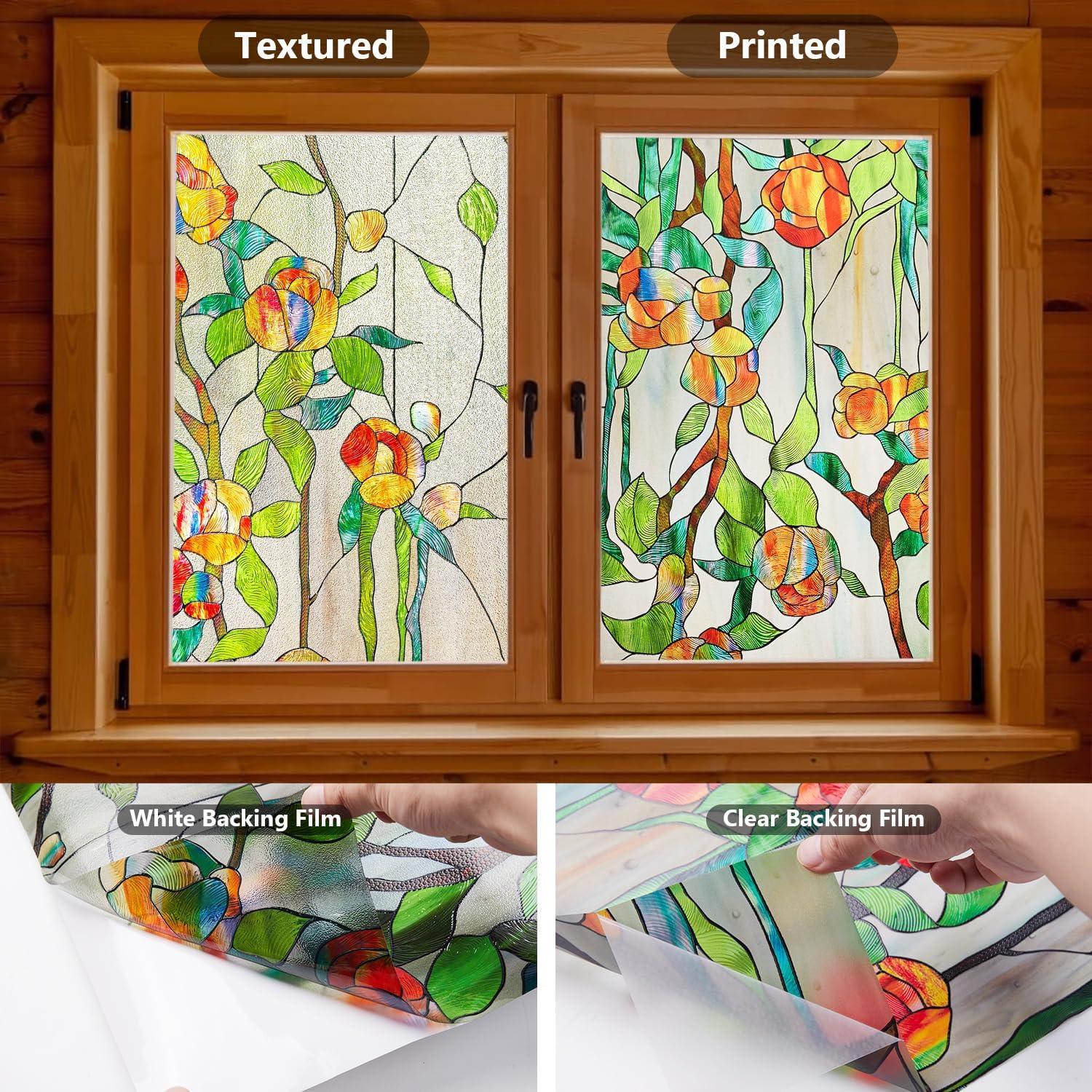 Película de Privacidad Kromapolis 3D Rosa 42.9x100cm Vinilo