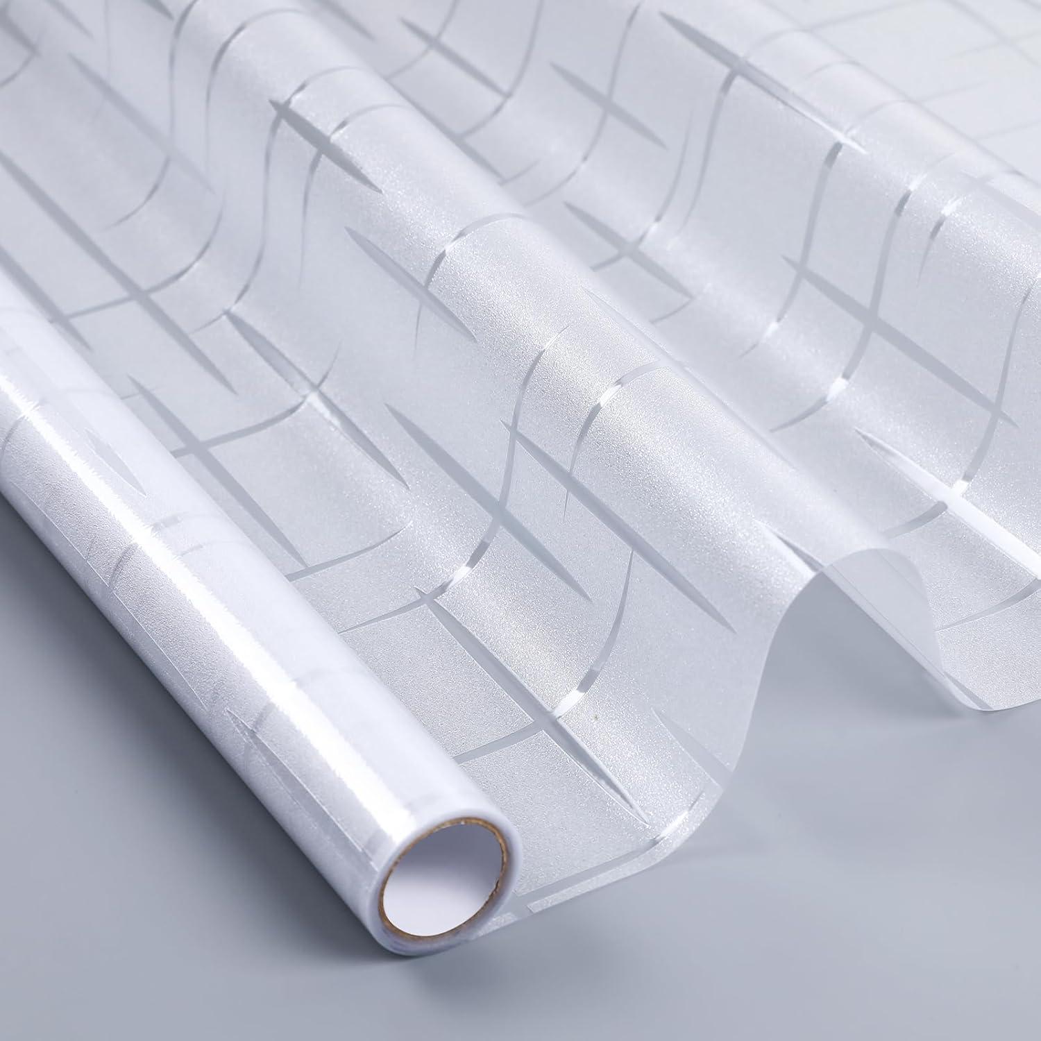 Película de Privacidad DOWELL Esmerilada 44.5x200 cm Auto Adherente