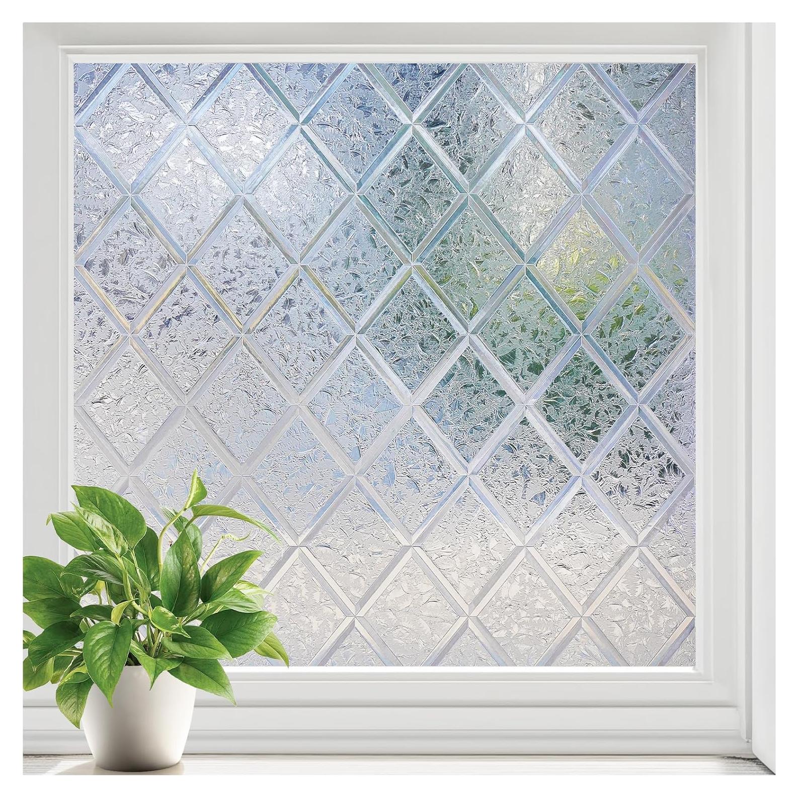 Película de Privacidad para Ventanas rabbitgoo 44.5x200cm