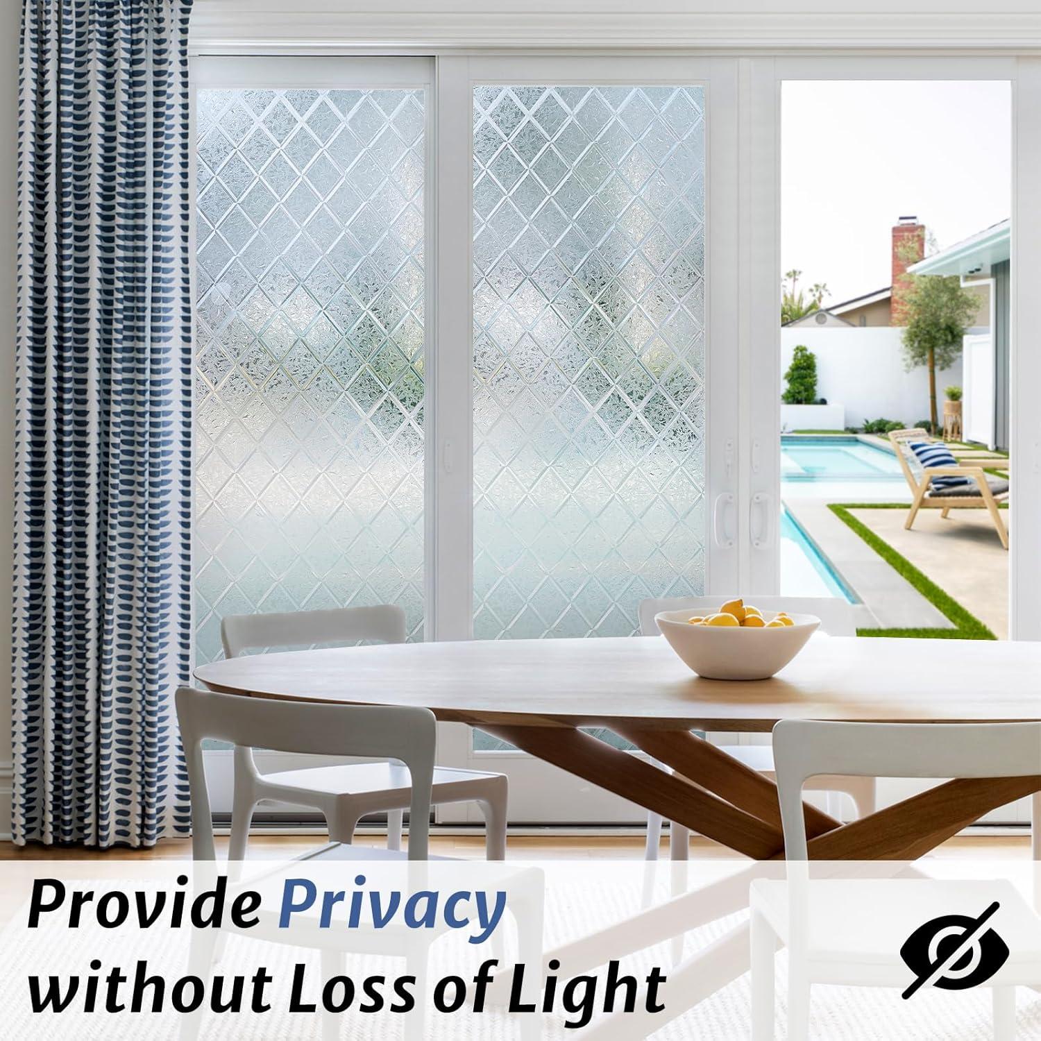 Película de Privacidad para Ventanas rabbitgoo 44.5x200cm