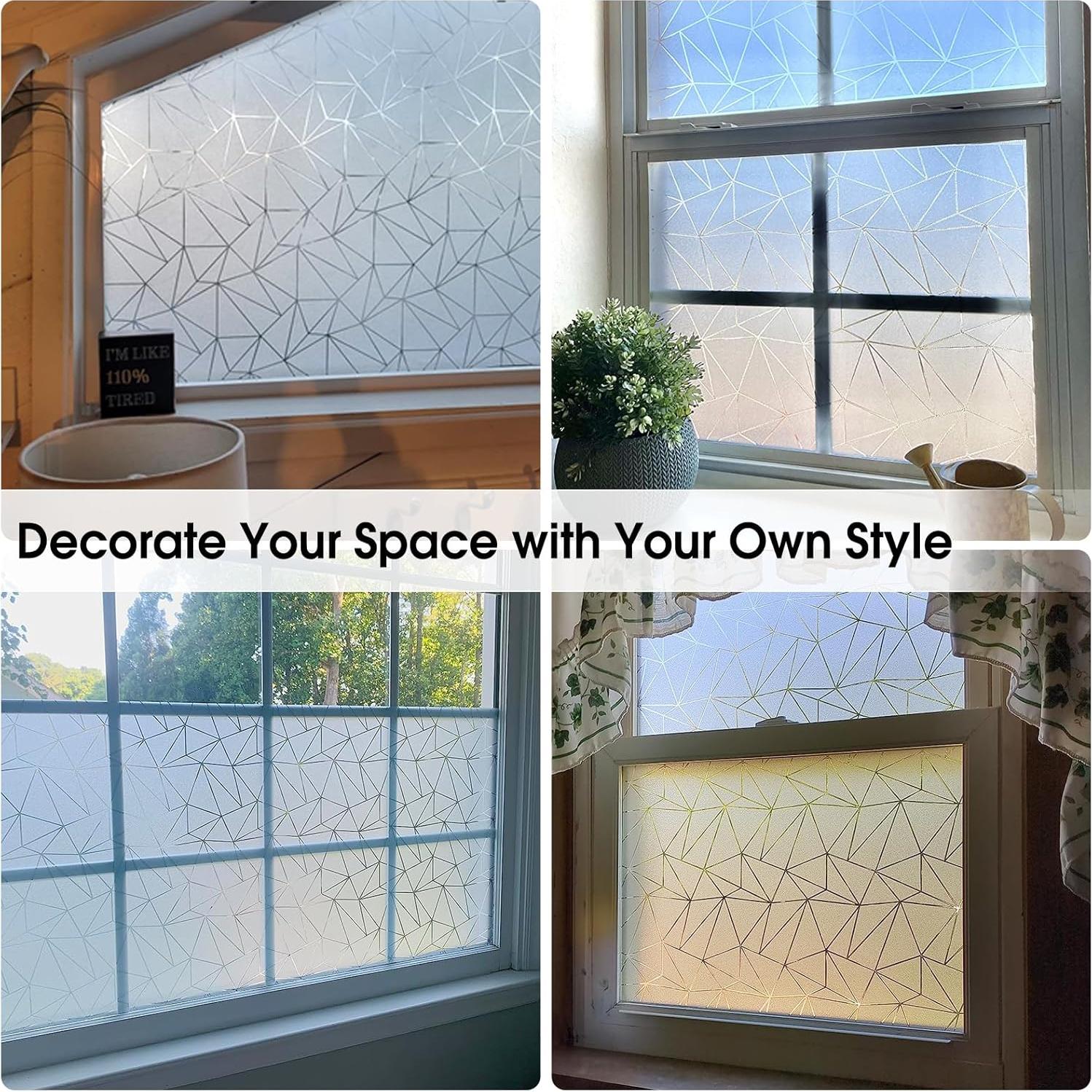 Película de Privacidad Coavas 30x200 cm Vinilo Esmerilado