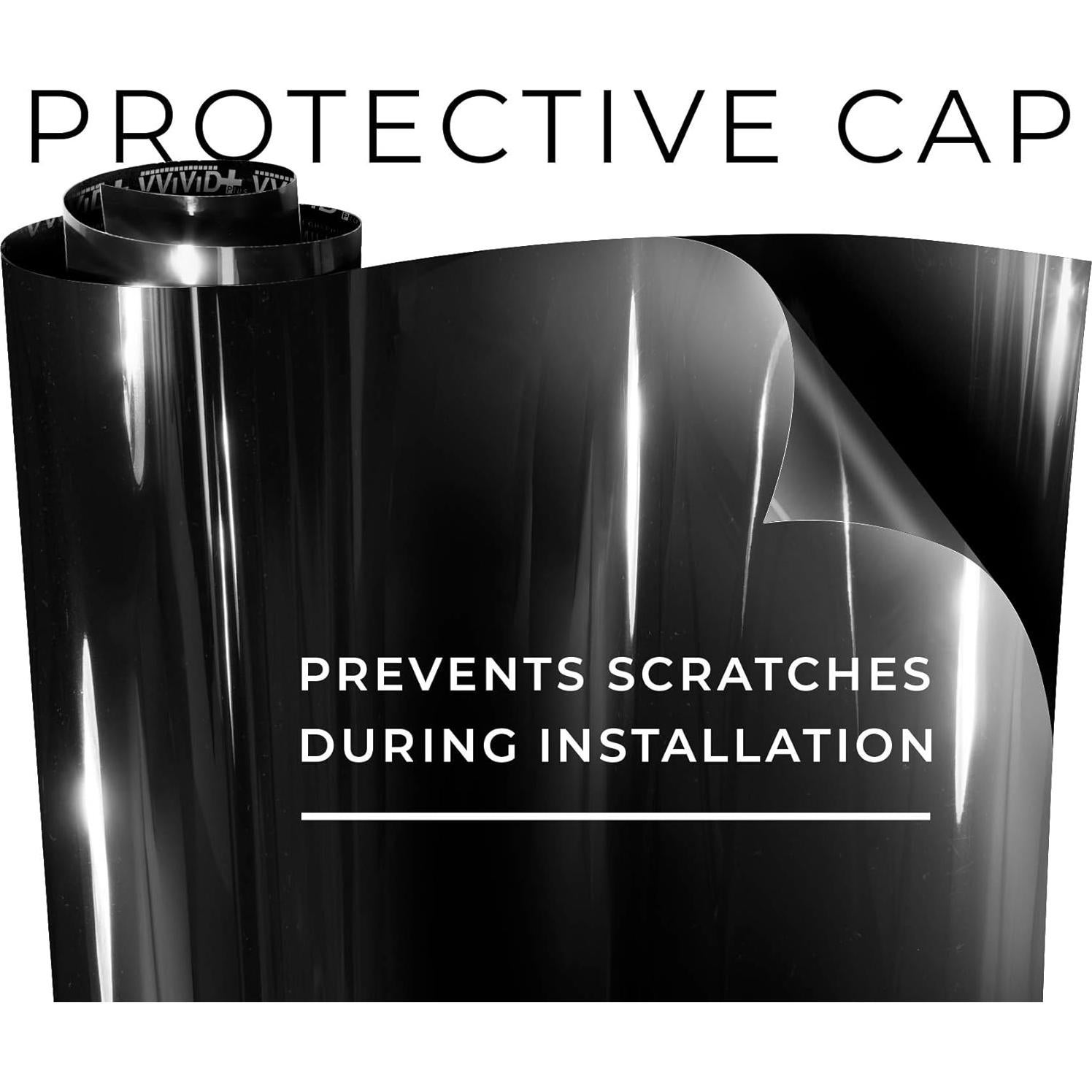 Vinilo Envoltura Ultra Gloss VViViD 30.48cm x 152.4cm Negro Brillante