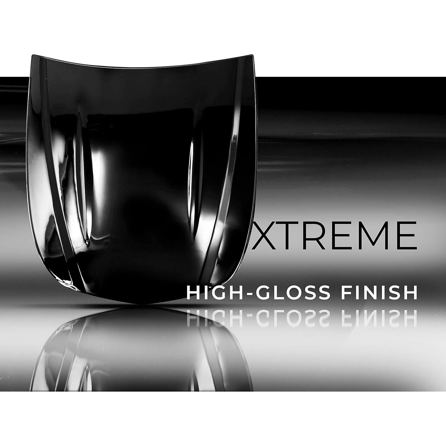 Vinilo Envoltura Ultra Gloss VViViD 30.48cm x 152.4cm Negro Brillante