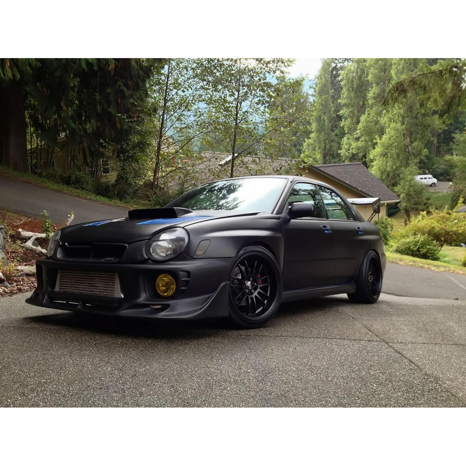 Vinilo Envoltura Automotriz Negro Mate VViViD 0.46m x 1.52m