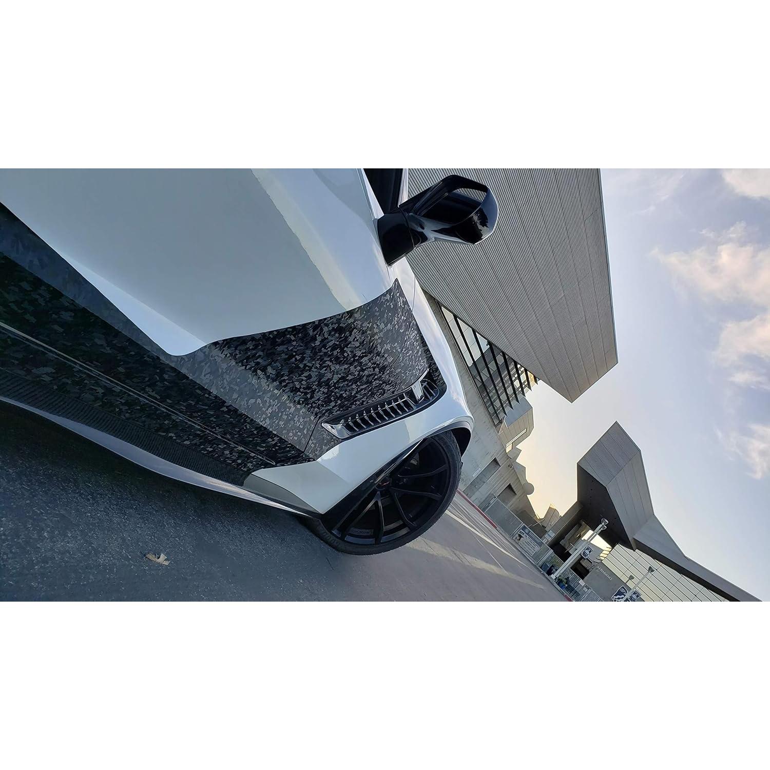 Vinilo de Carbono Forjado VViViD 30.48cm x 152.4cm Negro