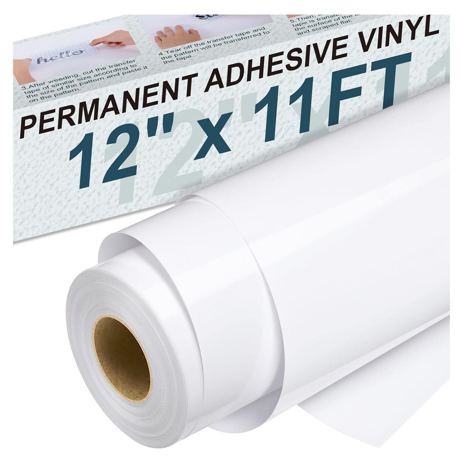 Vinilo Adhesivo Permanente XSEINO Blanco 27.94x2.54cm 11ft