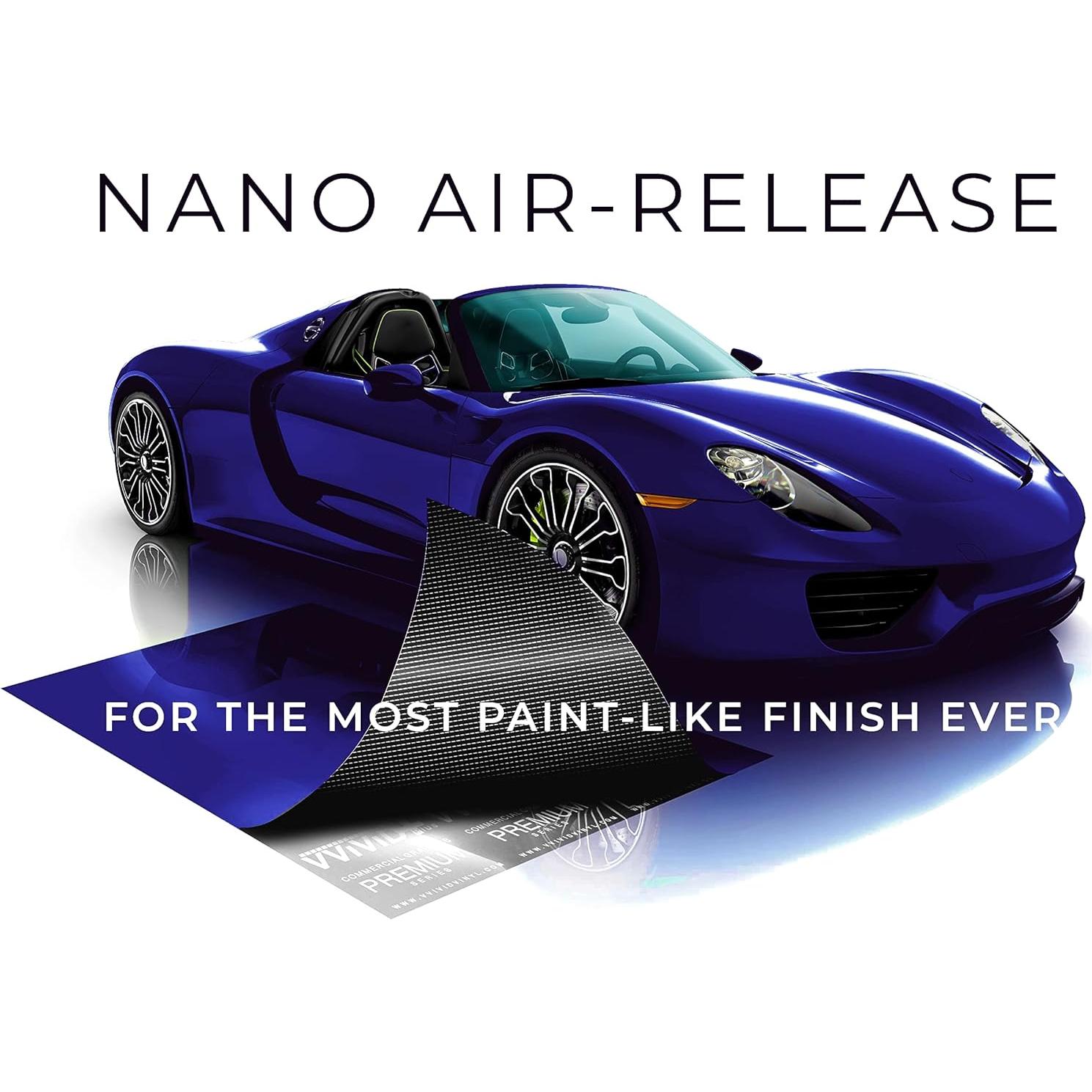 Vinilo Envolver Autos VViViD Ultra Gloss Azul Perla 0.3x1.5m