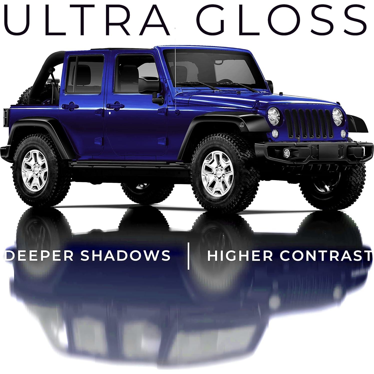 Vinilo Envolver Autos VViViD Ultra Gloss Azul Perla 0.3x1.5m