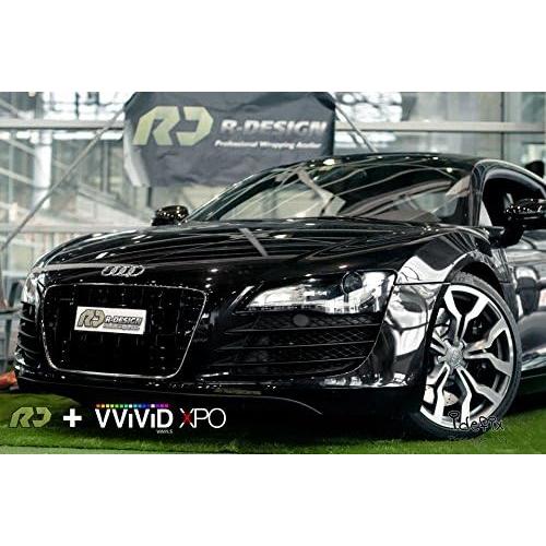 Vinilo Envoltura Automotriz VViViD Negro Brillante 0.3m x 1.5m