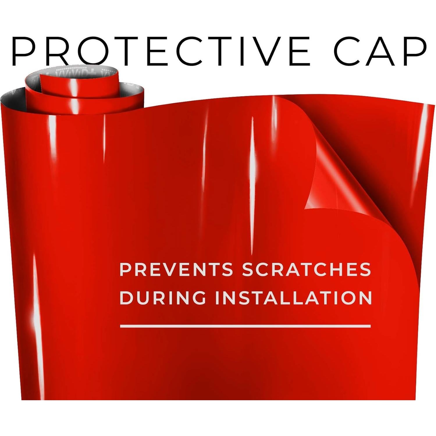 Vinilo Envoltura Ultra Gloss VViViD Rojo Carrera 30.5x152.4cm