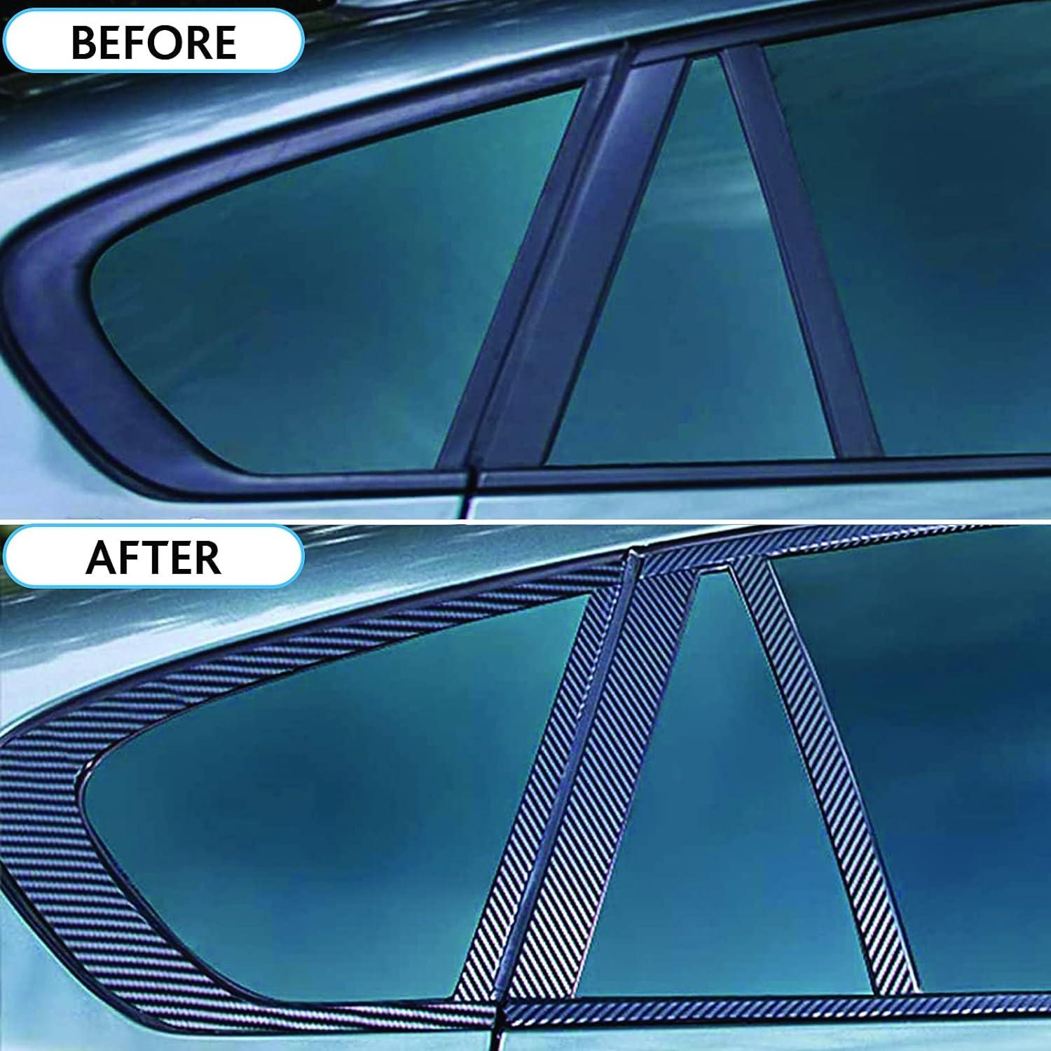 Cinta de Vinilo de Fibra de Carbono Negra Spurtar 5cm x 6m