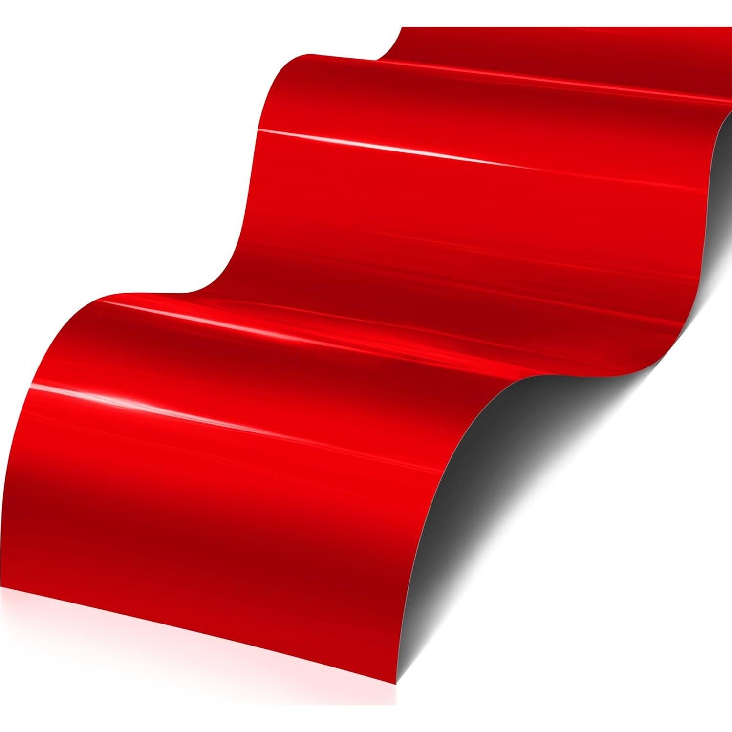 Vinilo Envoltura Coche VViViD Metal Líquido Rojo 0.30m x 1.52m