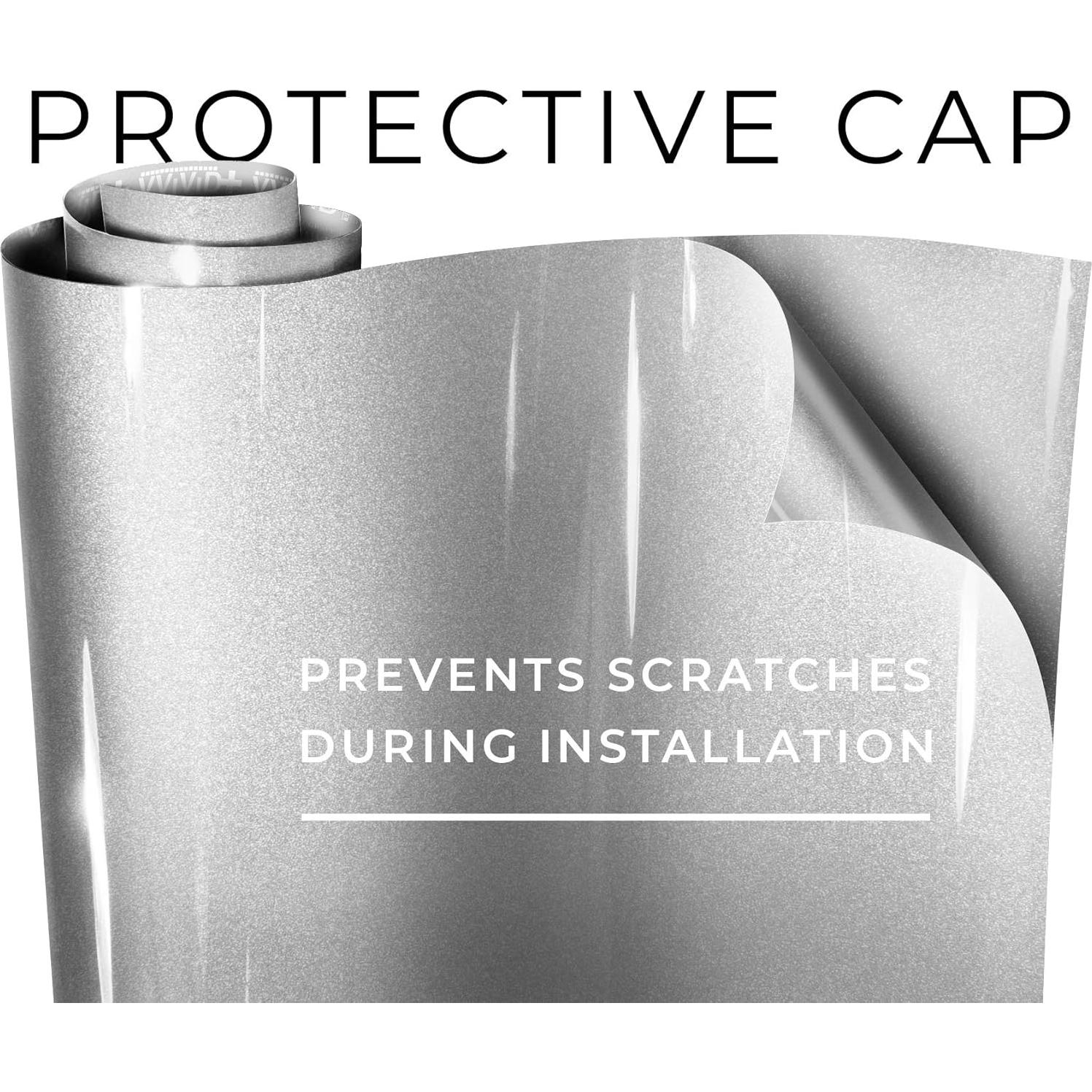 Vinilo Envoltura de Coche VViViD Ultra Gloss Plata 30.5x152.4cm