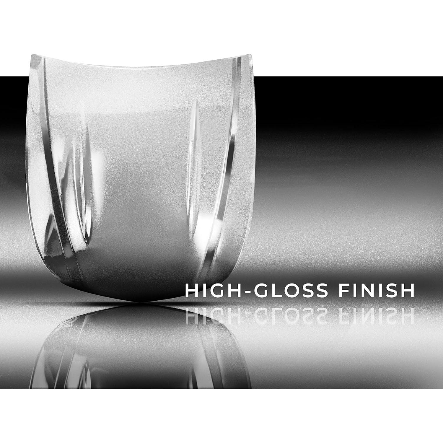 Vinilo Envoltura de Coche VViViD Ultra Gloss Plata 30.5x152.4cm