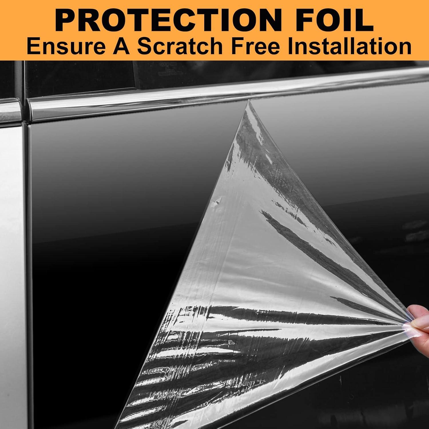 Envoltura de Vinilo Negro Brillante Spurtar 30.5x152cm